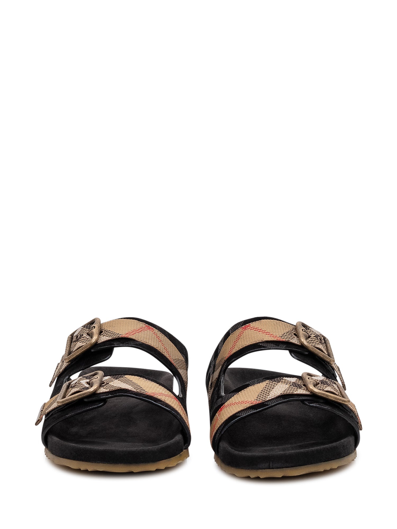 Urchin Double Buckle Sandals Burberry оригінал – Купити в Україні – вид ззаду