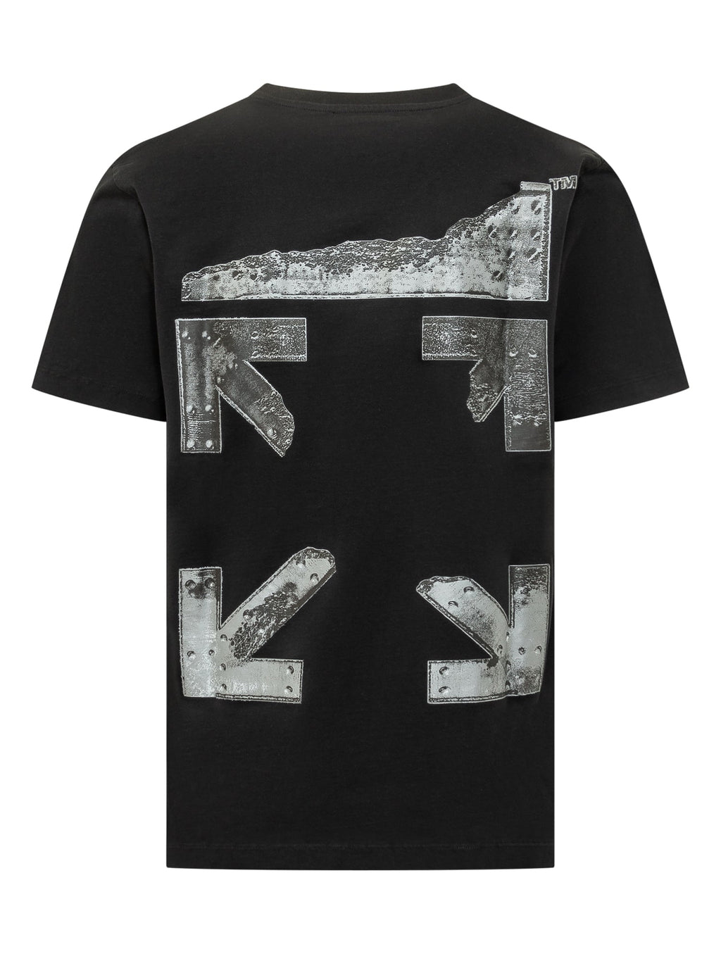 Оригінальна Metal Arrow Short Sleeve T-Shirt Off-white – вид ззаду