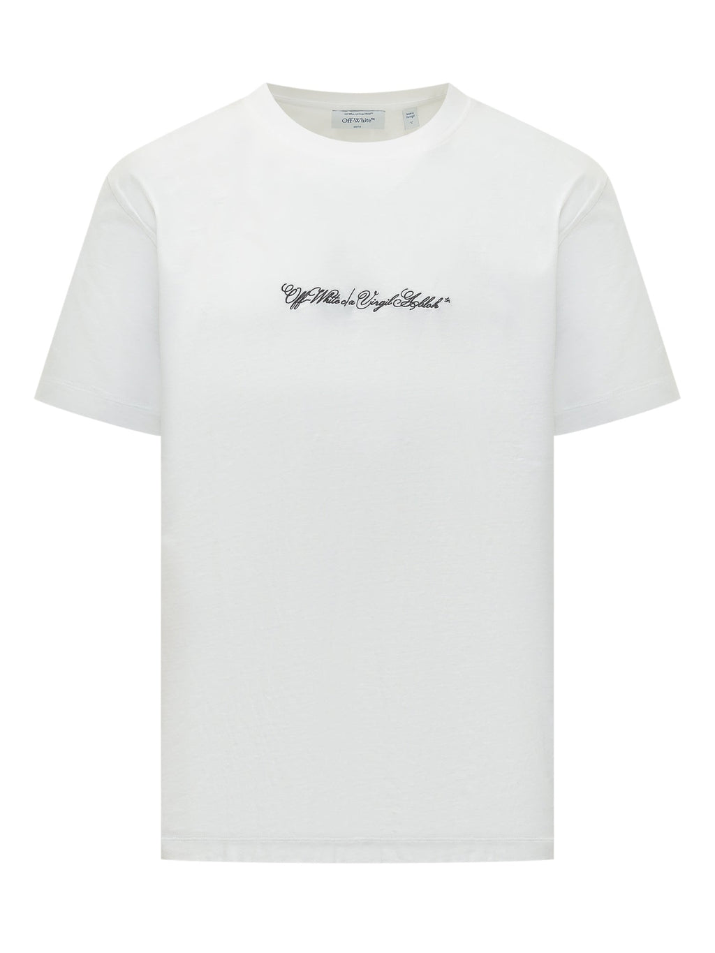 Script Arrow Printed T-Shirt Off-white оригінал – Купити в Україні – боковий вид
