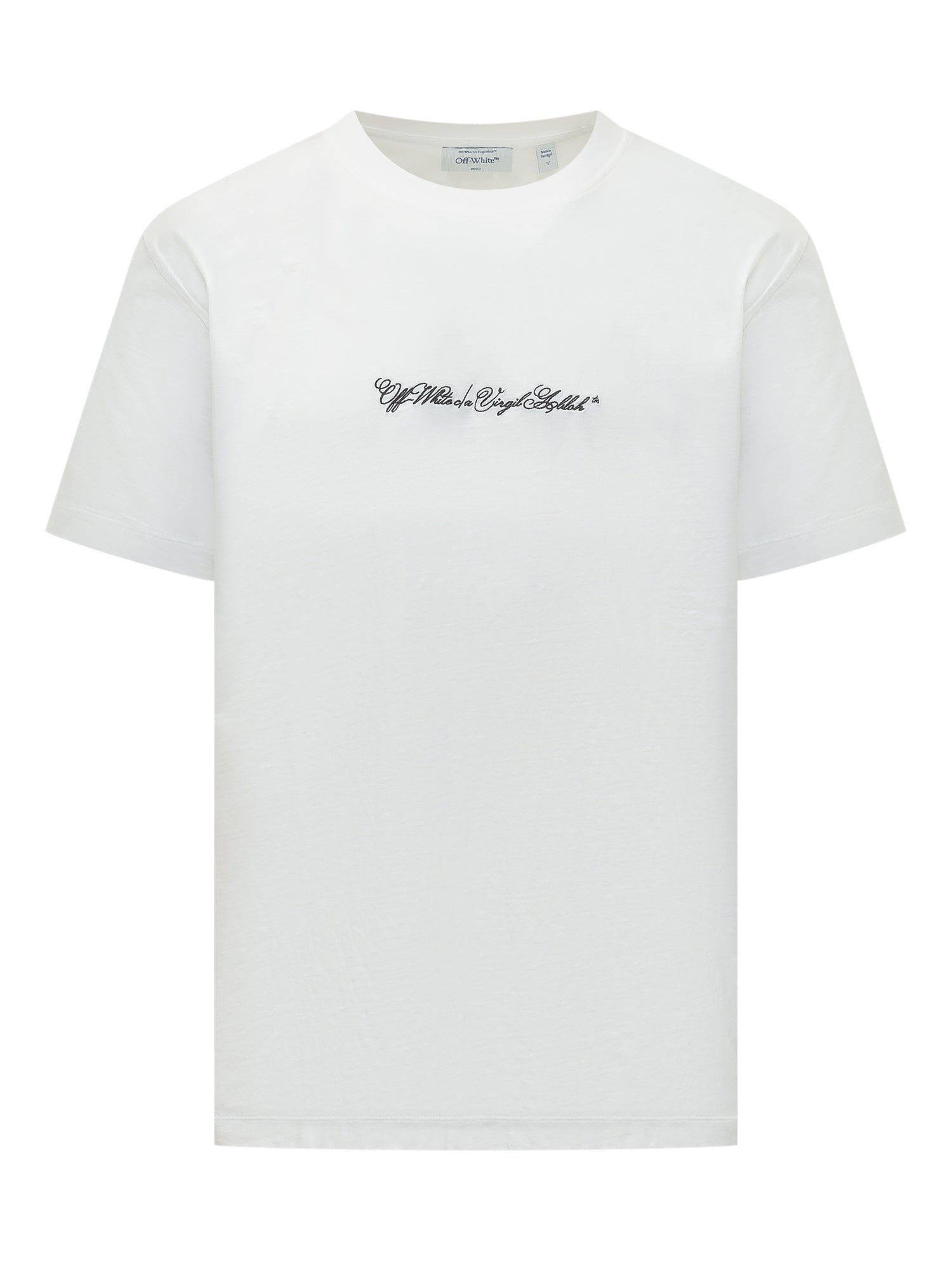 Script Arrow Printed T-Shirt Off-white оригінал – Купити в Україні – боковий вид