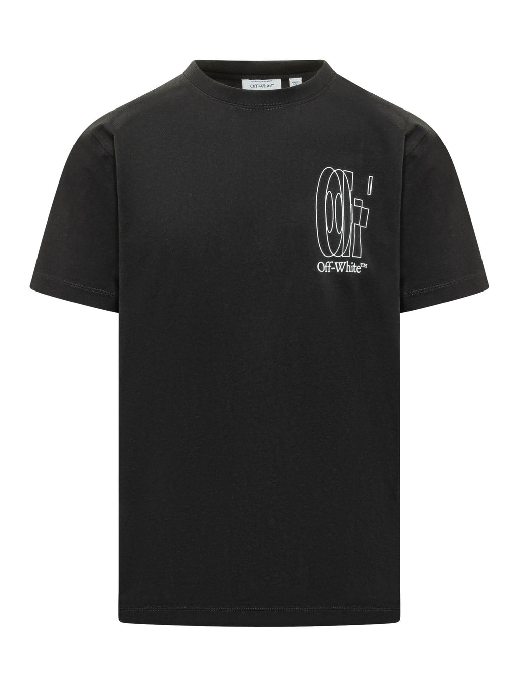 Оригінальна Graphic Print T-Shirt Off-white – боковий вид