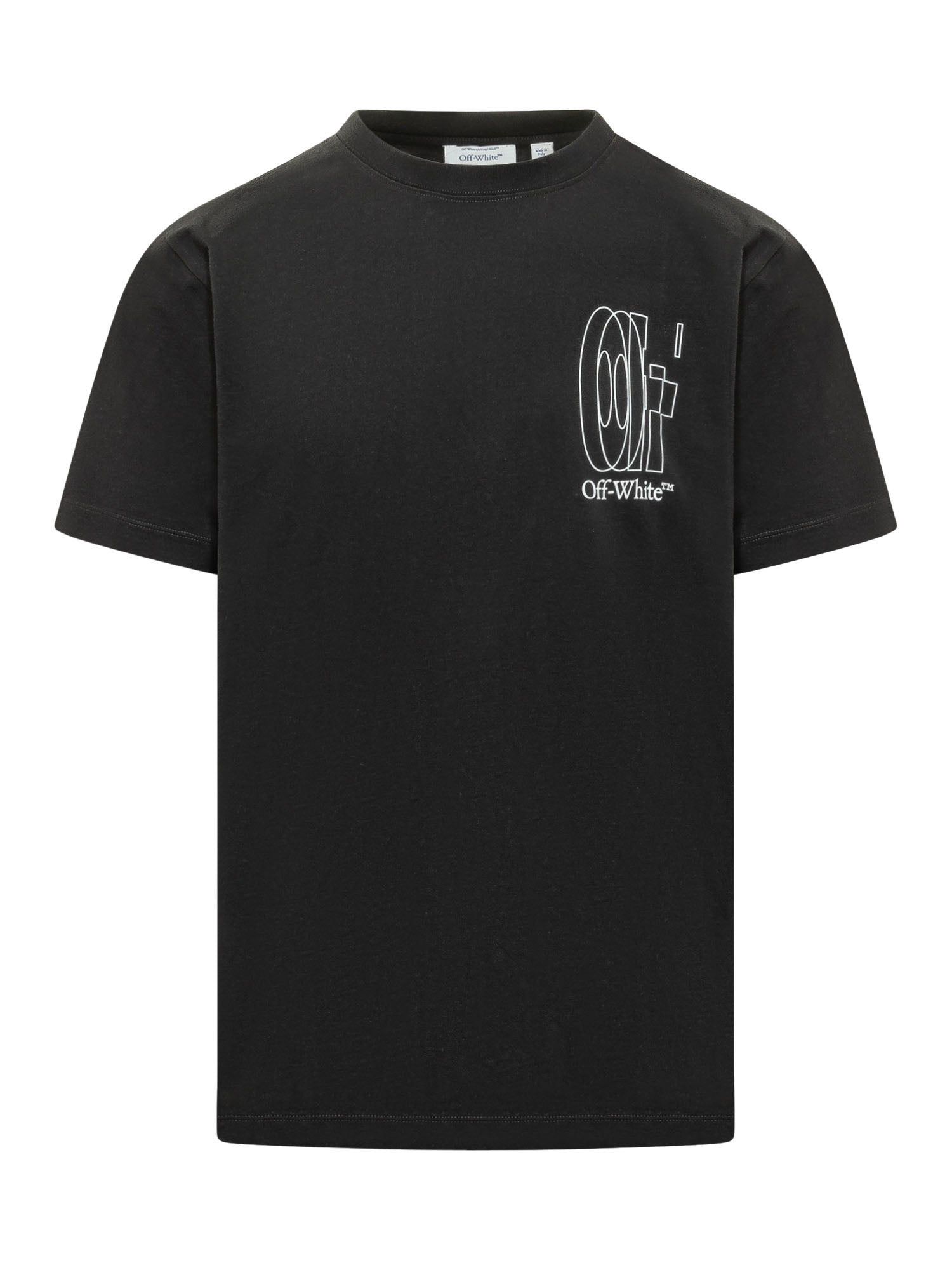 Оригінальна Graphic Print T-Shirt Off-white – боковий вид