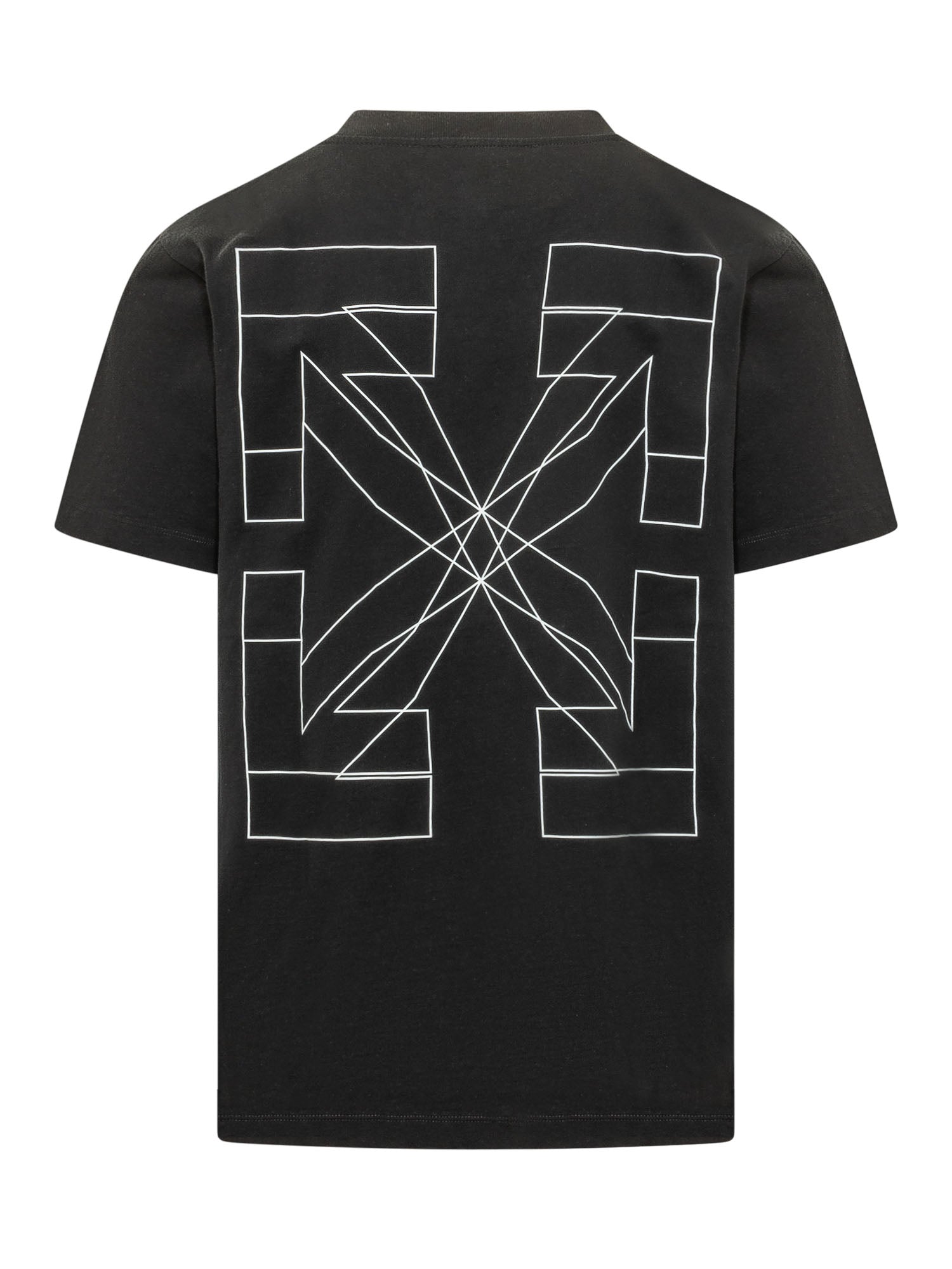 Оригінальна Graphic Print T-Shirt Off-white – вид ззаду