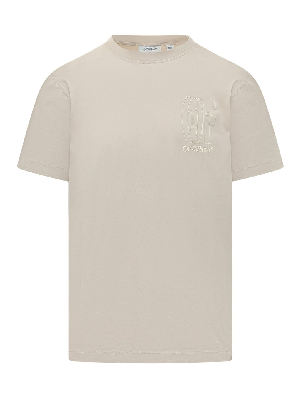 Оригінальна Graphic Print T-Shirt Off-white – боковий вид