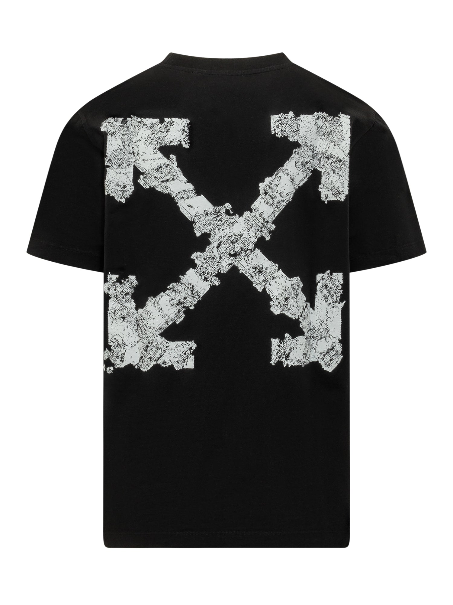 Heraldic Slim Fit T-Shirt Off-white – Гарантія оригінальності – вид ззаду