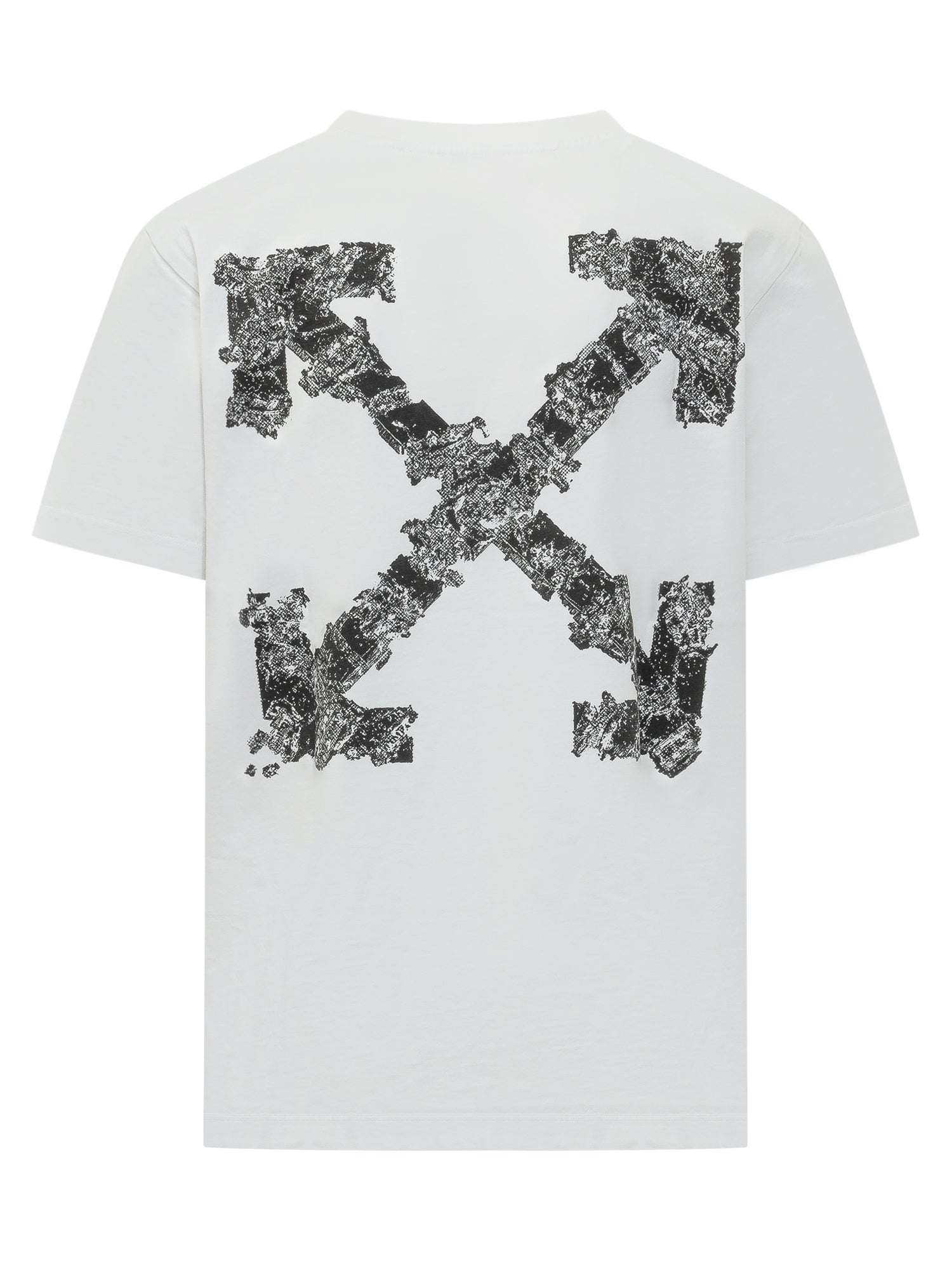 Heraldic Slim T-Shirt Off-white оригінал – Купити в Україні – вид ззаду