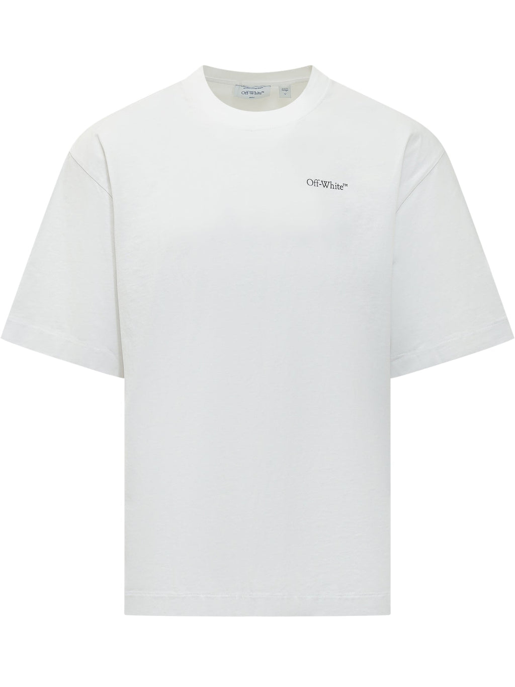 Half Arrows Logo T-Shirt Off-white оригінал – Купити в Україні – боковий вид