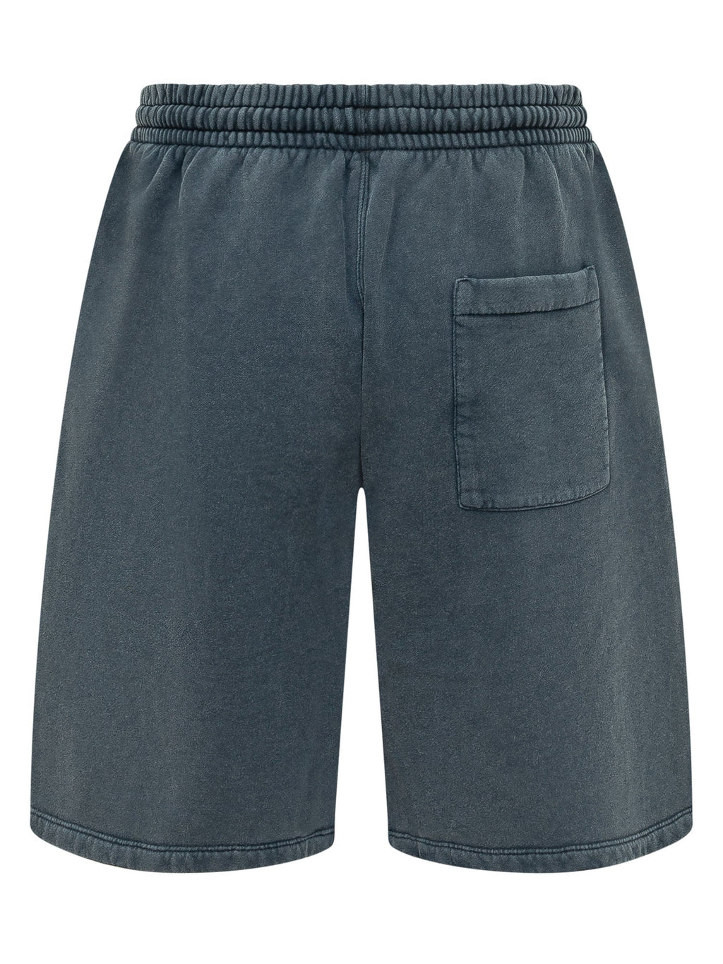 Drawstring Sweat Shorts Off-white – Гарантія оригінальності – вид ззаду