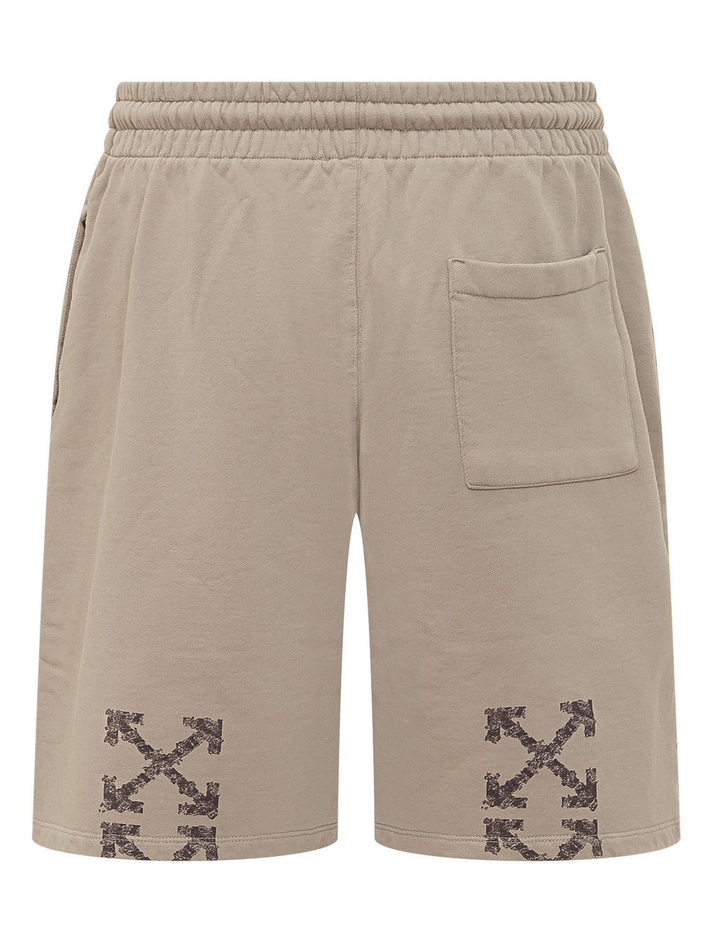 Оригінальна Heraldic Sweatshorts Off-white – вид ззаду