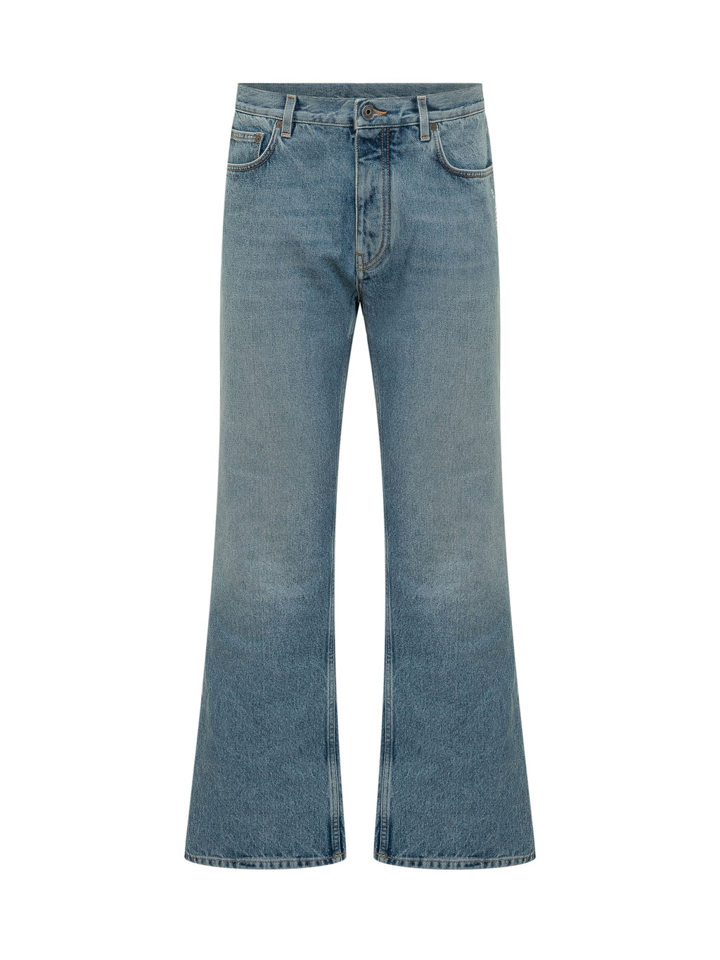 Half Arrow Slim Fit Jeans Off-white оригінал – Купити в Україні – боковий вид