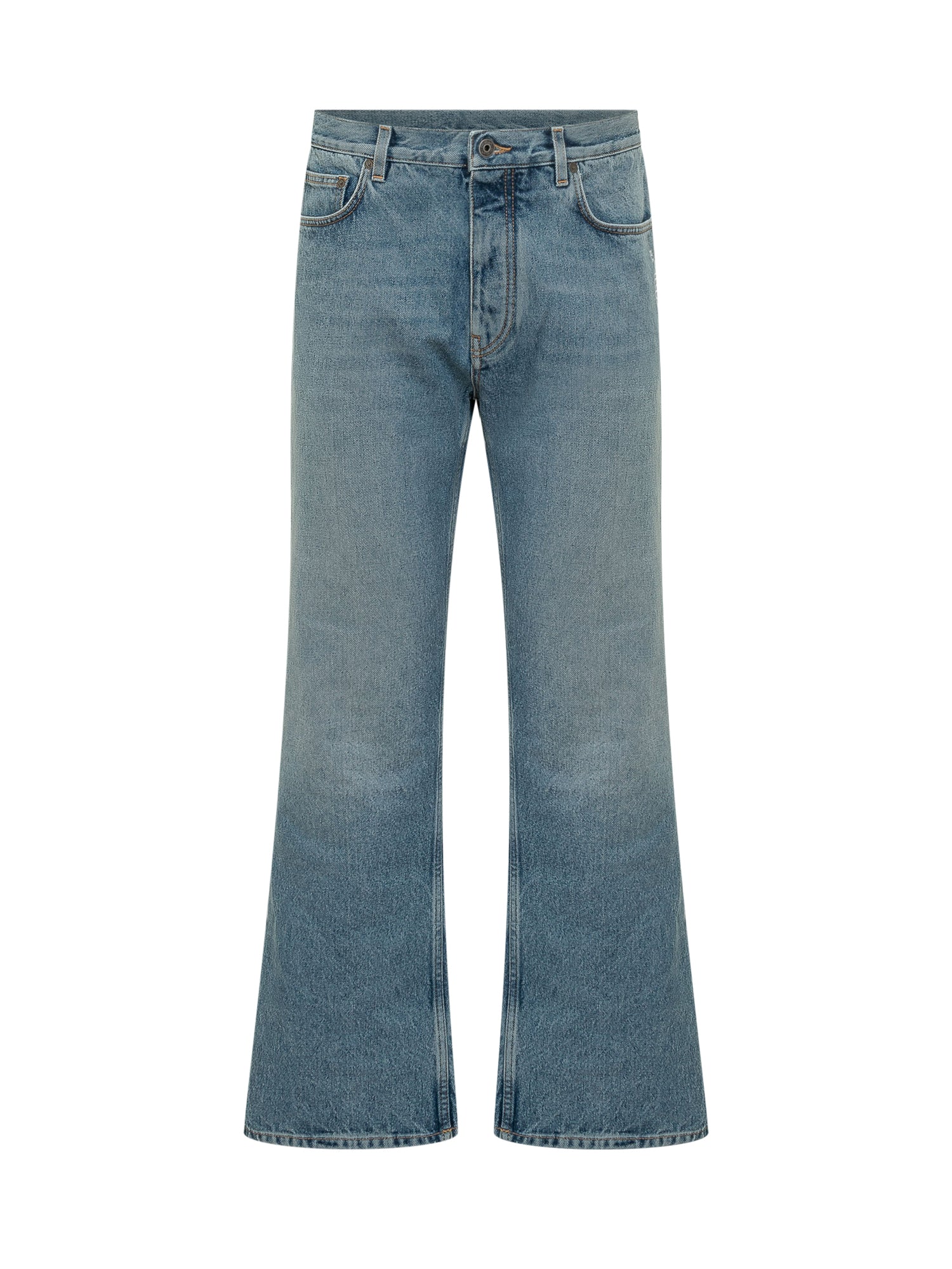 Half Arrow Slim Fit Jeans Off-white оригінал – Купити в Україні – боковий вид