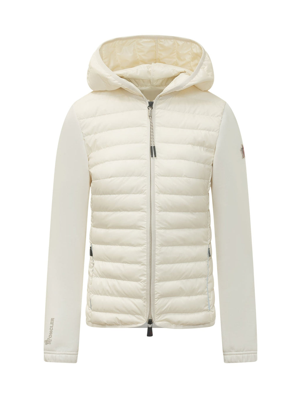 Оригінальна Hybrid Hooded Zip-Up Cardigan Moncler – боковий вид