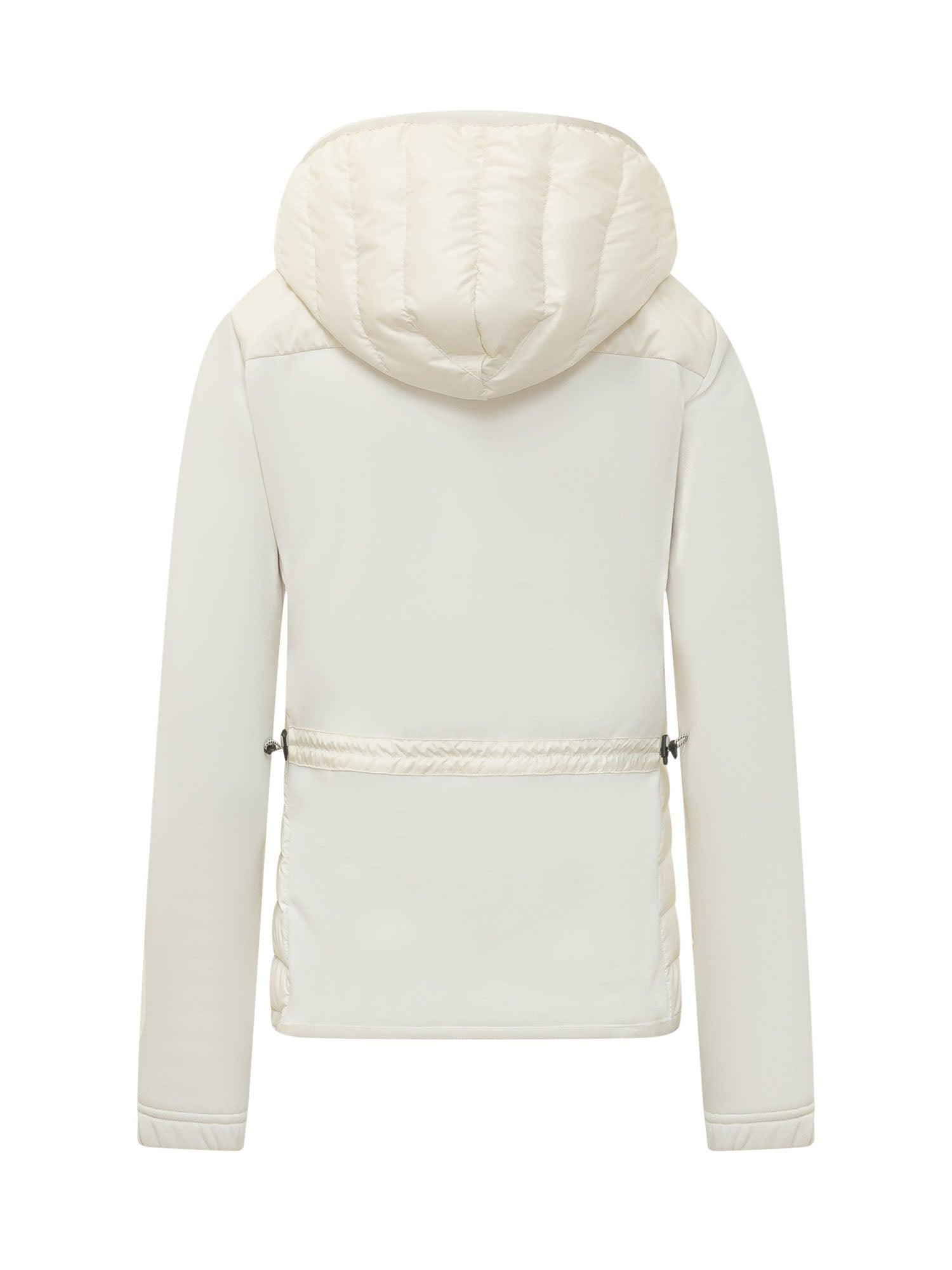 Оригінальна Hybrid Hooded Zip-Up Cardigan Moncler – вид ззаду - MONCLER