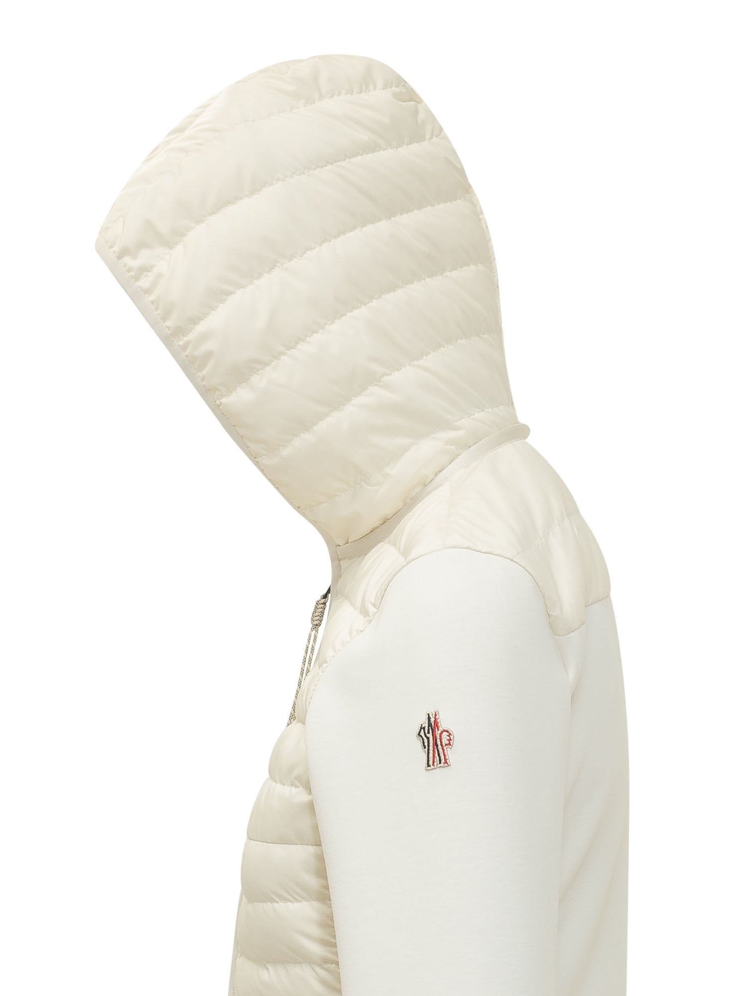 Оригінальна Hybrid Hooded Zip-Up Cardigan Moncler – збільшений вид - MONCLER