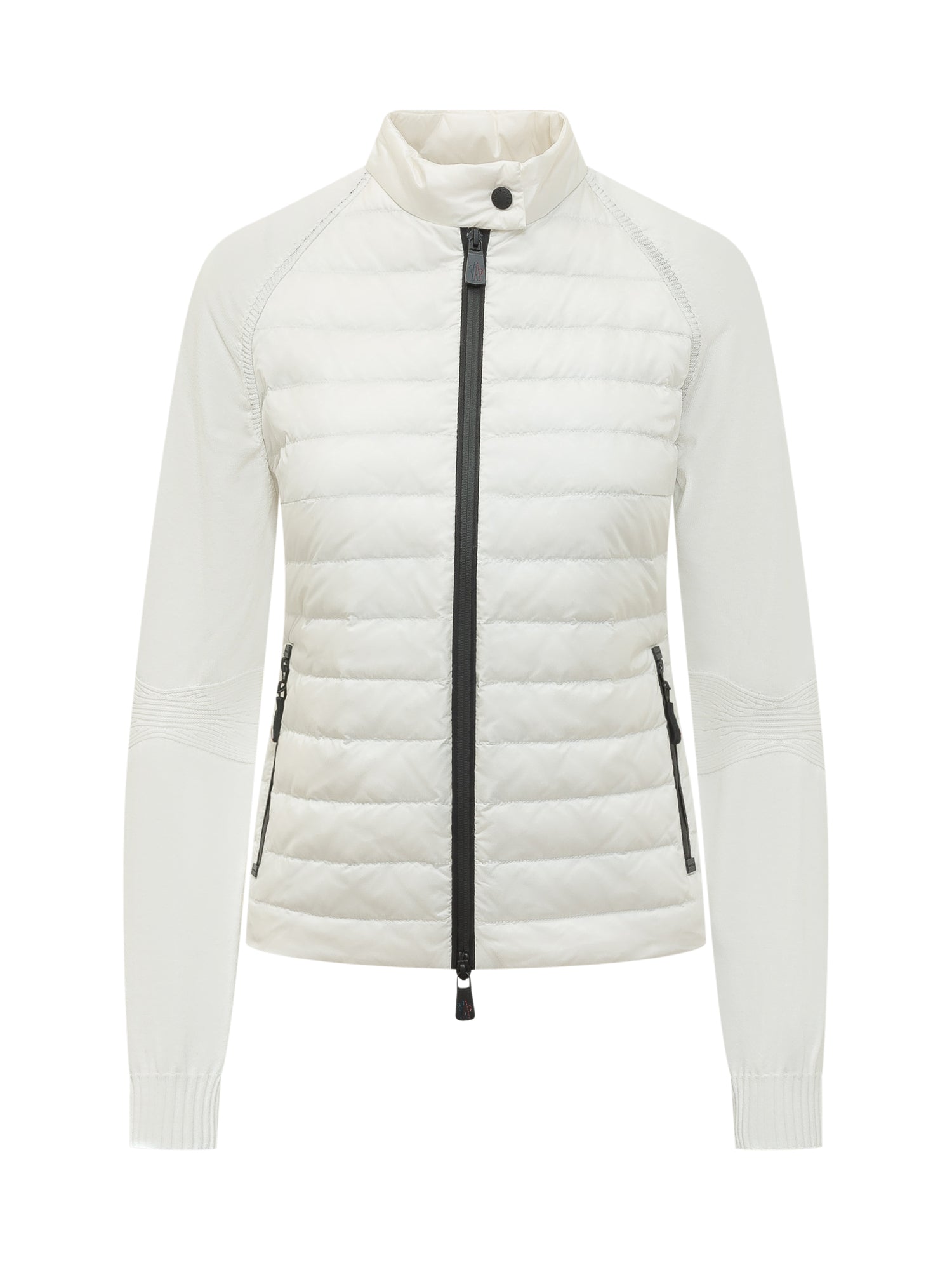 Cardigan With Quilted Panels And Zip Moncler оригінал – Купити в Україні – боковий вид