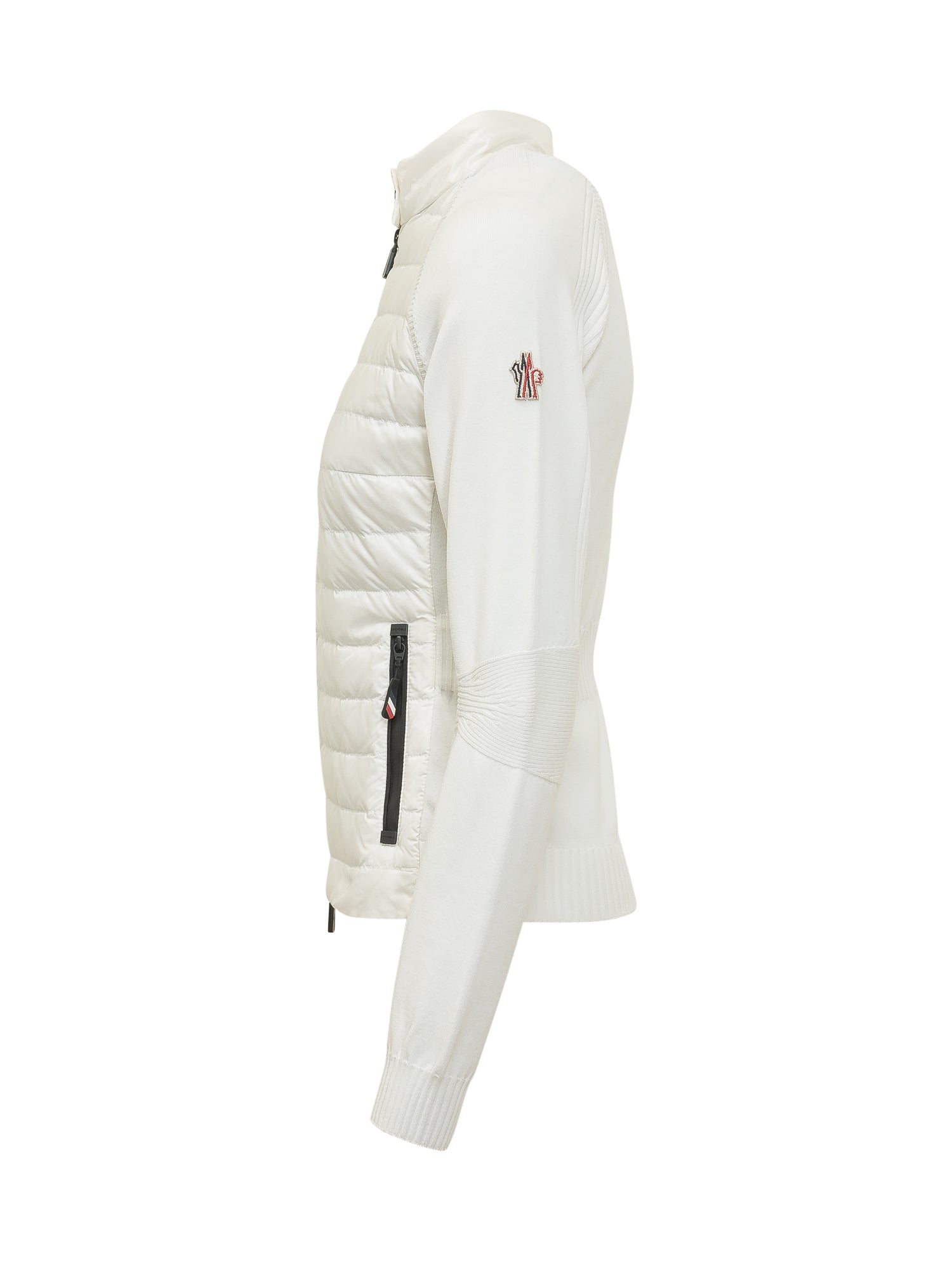 Cardigan With Quilted Panels And Zip Moncler оригінал – Купити в Україні – збільшений вид