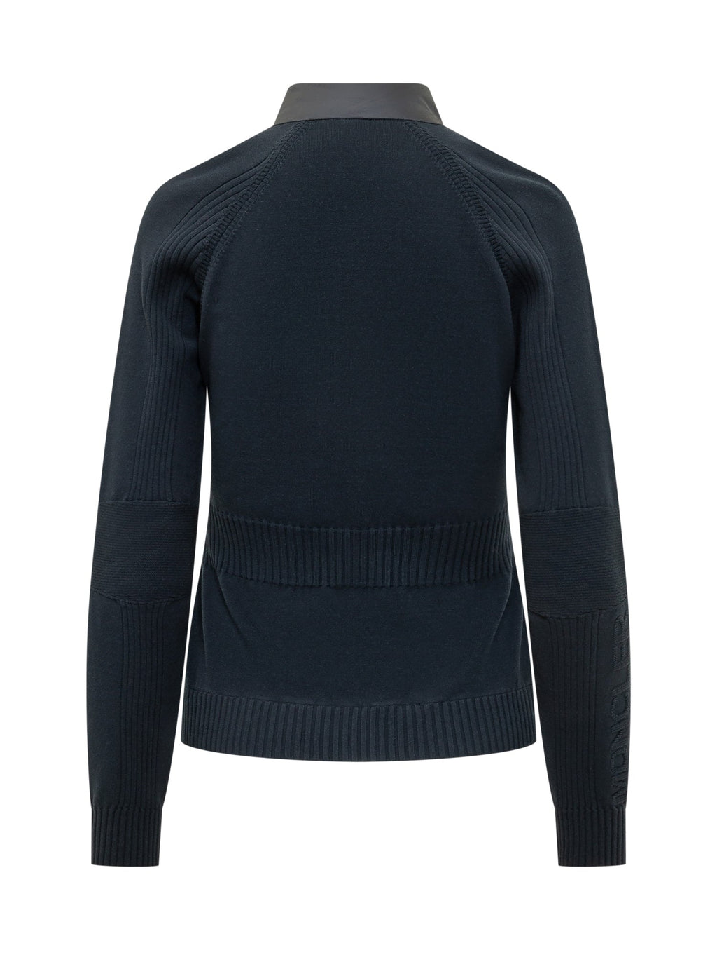 Cardigan With Quilted Panels And Zip Moncler оригінал – Купити в Україні – вид ззаду
