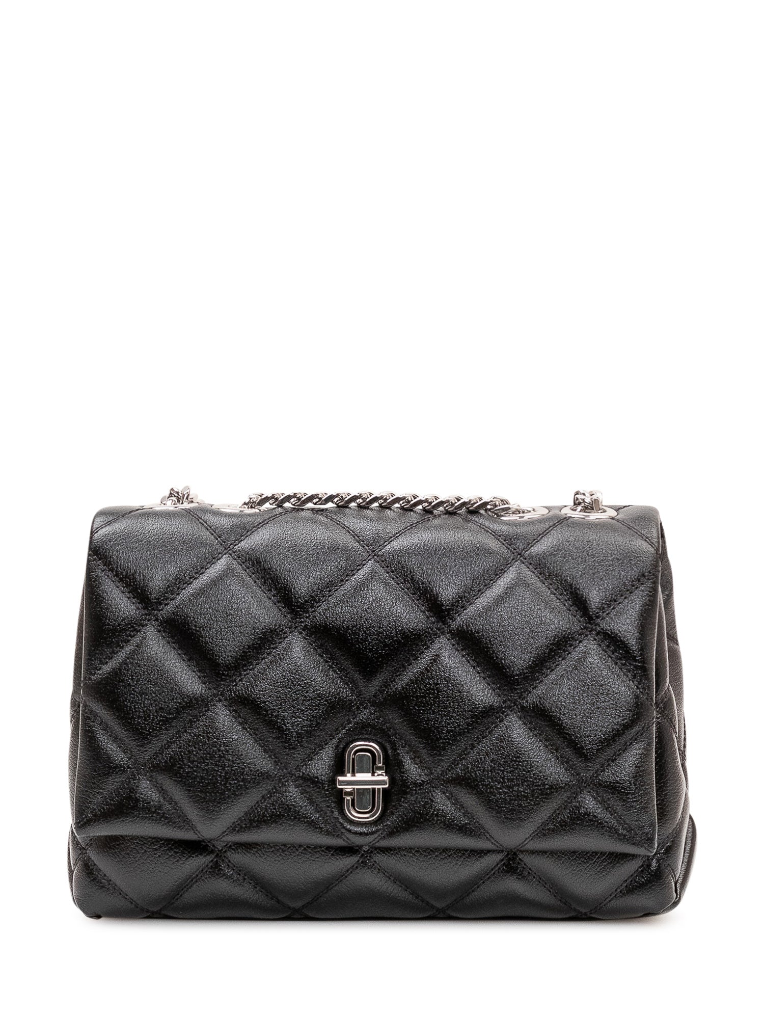 Оригінальна The Dual Slim Quilted Bag With Chain Marc jacobs – боковий вид