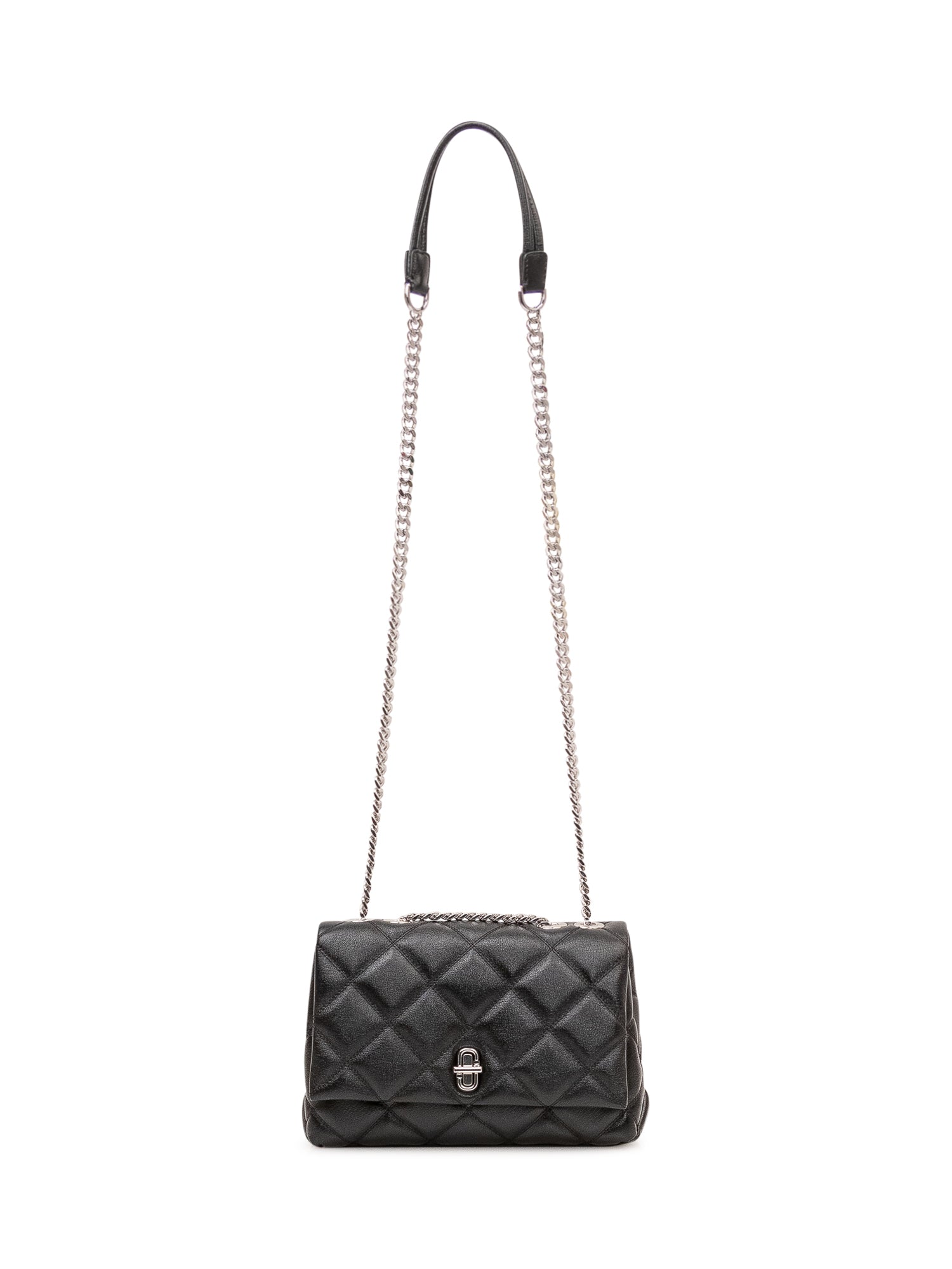 Оригінальна The Dual Slim Quilted Bag With Chain Marc jacobs – вид ззаду