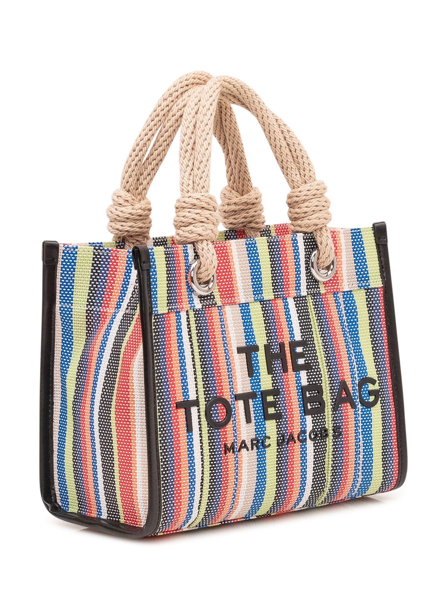 The Small Tote Striped Bag With Woven Handles Marc jacobs оригінал – Купити в Україні – детальний вид