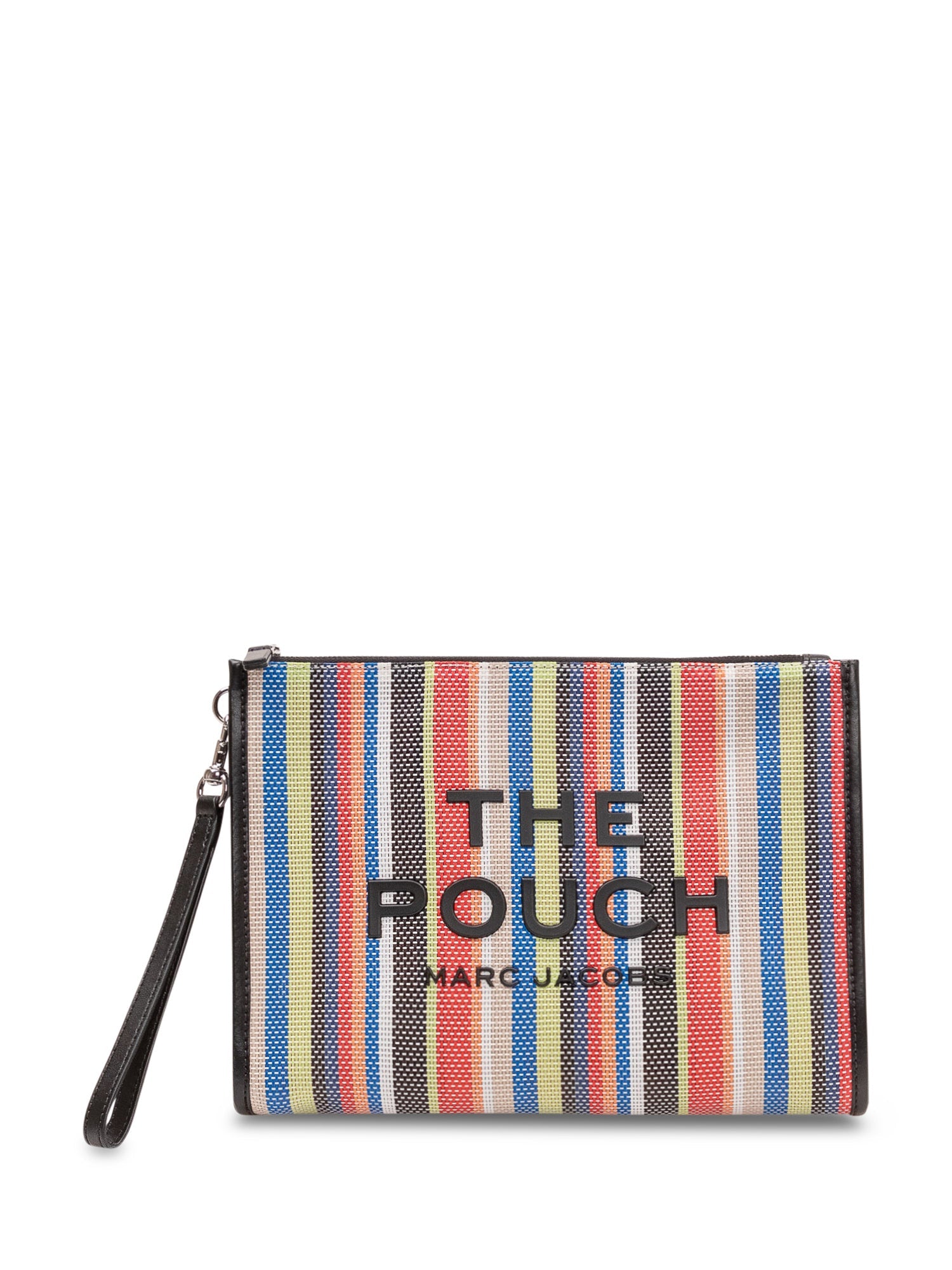 The Large Pouch Striped Bag With Front Logo Marc jacobs оригінал – Купити в Україні – боковий вид