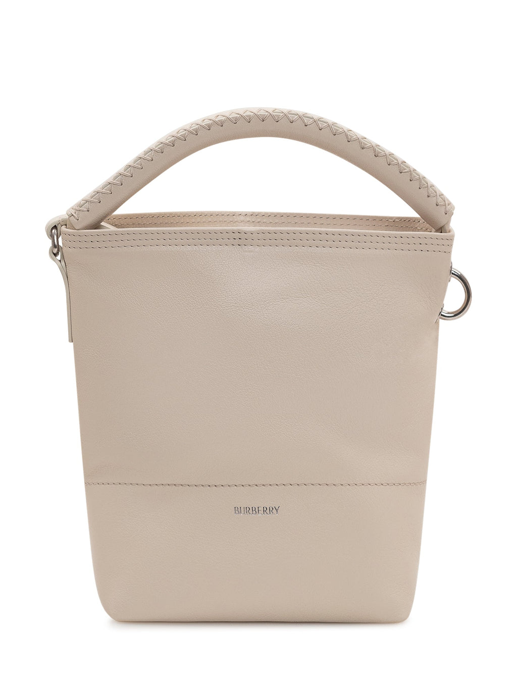 Оригінальна Bucket Bag With Single Handle And Front Logo Burberry – боковий вид
