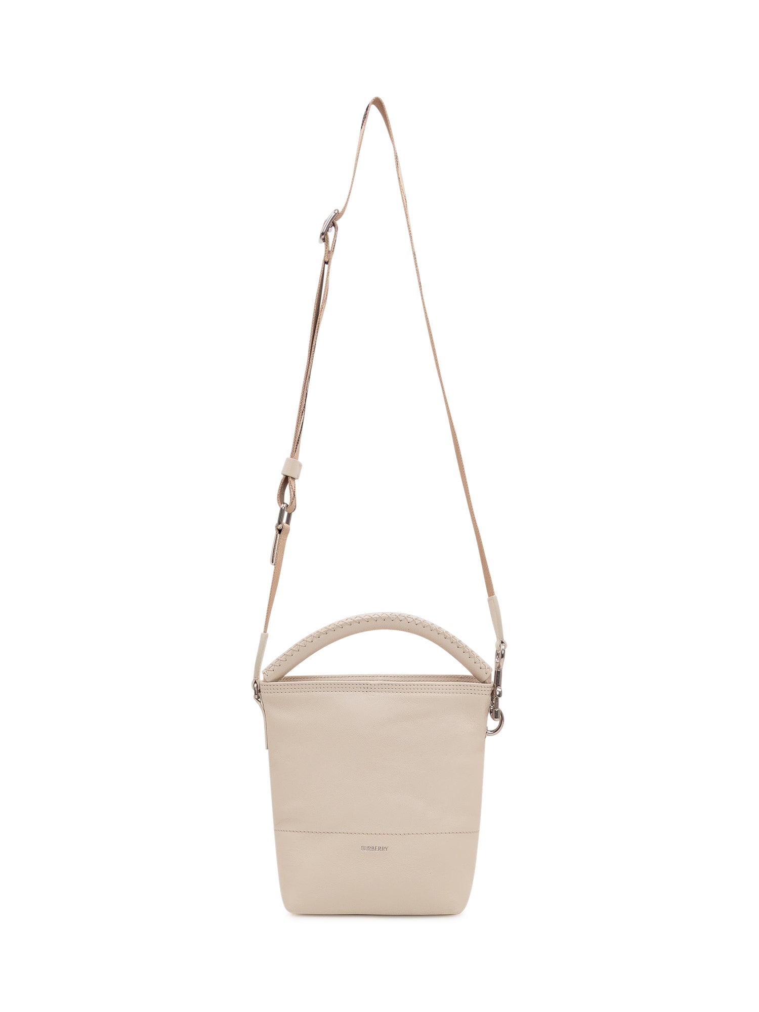 Оригінальна Bucket Bag With Single Handle And Front Logo Burberry – вид ззаду