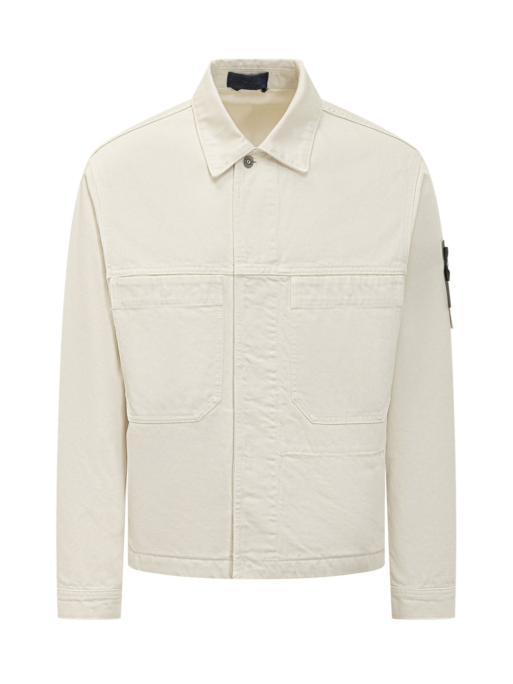 Biker Jacket With Front Pockets Stone island оригінал – Купити в Україні – боковий вид