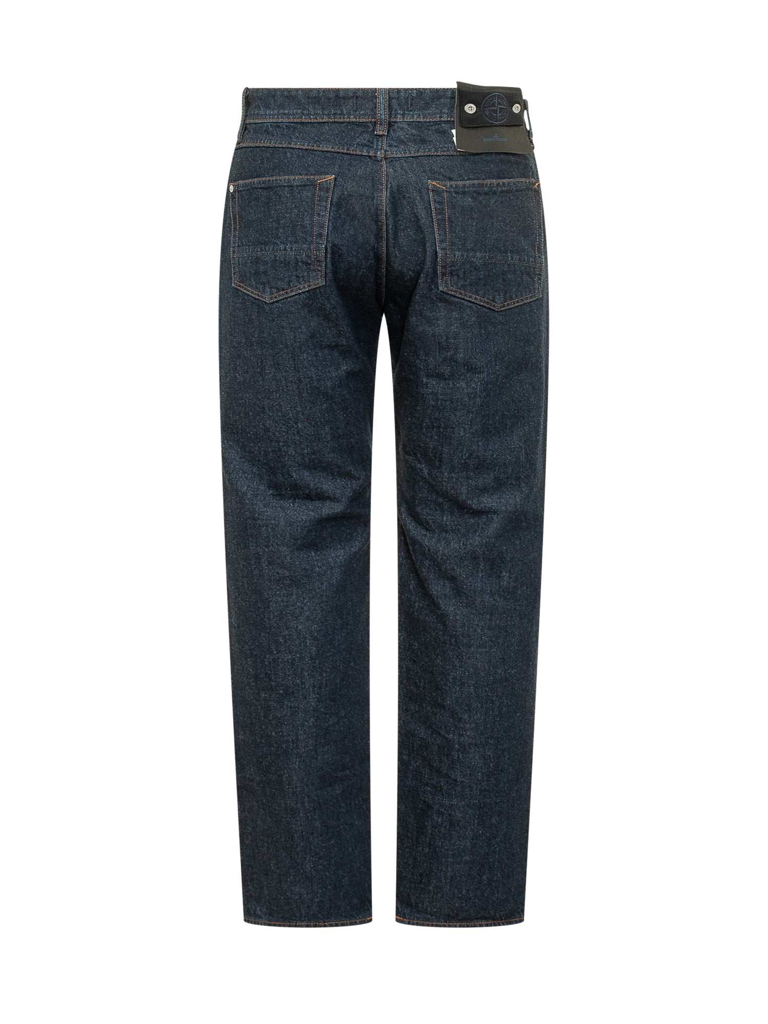 Five Pocket Straight Leg Jeans Stone island – Гарантія оригінальності – вид ззаду