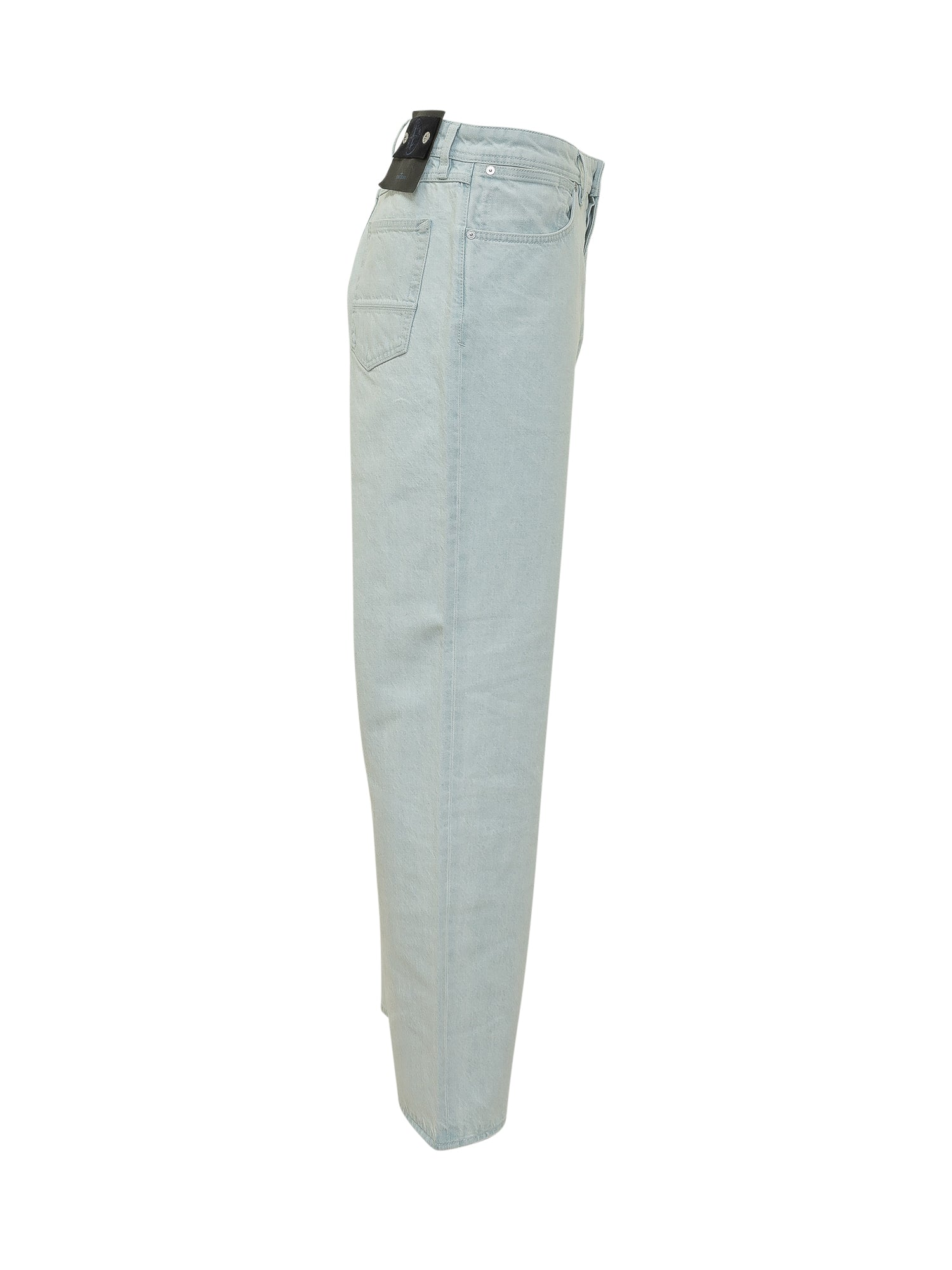 Five Pocket Straight Leg Jeans Stone island – Гарантія оригінальності – детальний вид
