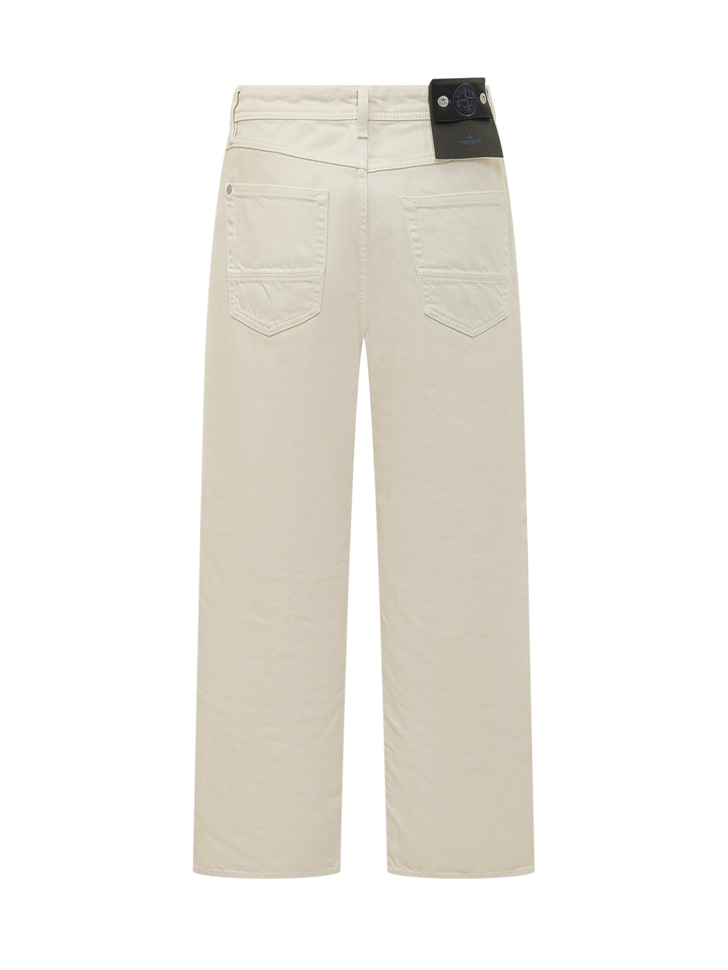 Five Pocket Straight Leg Jeans Stone island – Гарантія оригінальності – вид ззаду