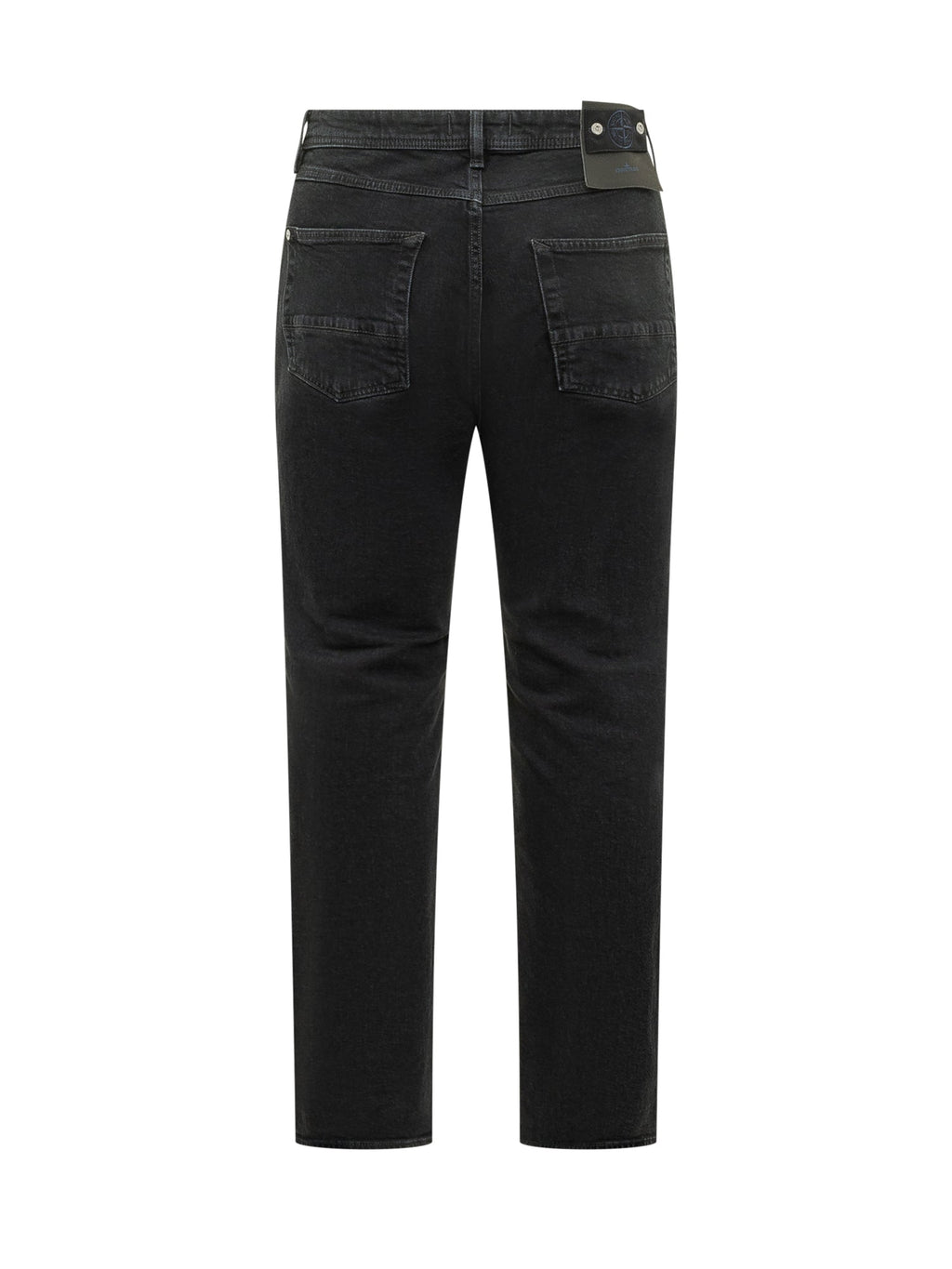 Five Pocket Straight Leg Jeans Stone island – Гарантія оригінальності – вид ззаду