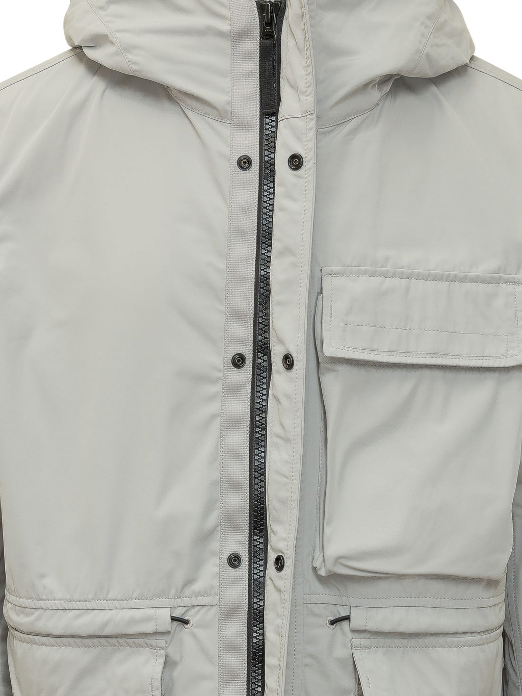 Short Parka With Hood And Patch Pockets Stone island оригінал – Купити в Україні – збільшений вид