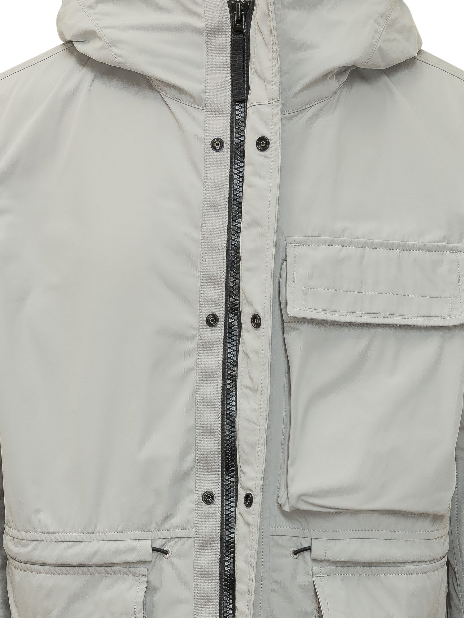 Short Parka With Hood And Patch Pockets Stone island оригінал – Купити в Україні – збільшений вид