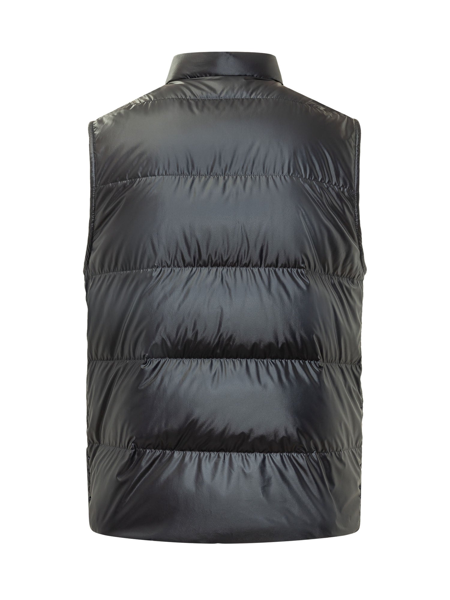 Оригінальна Padded Sleeveless Vest With Buttons Moncler – вид ззаду