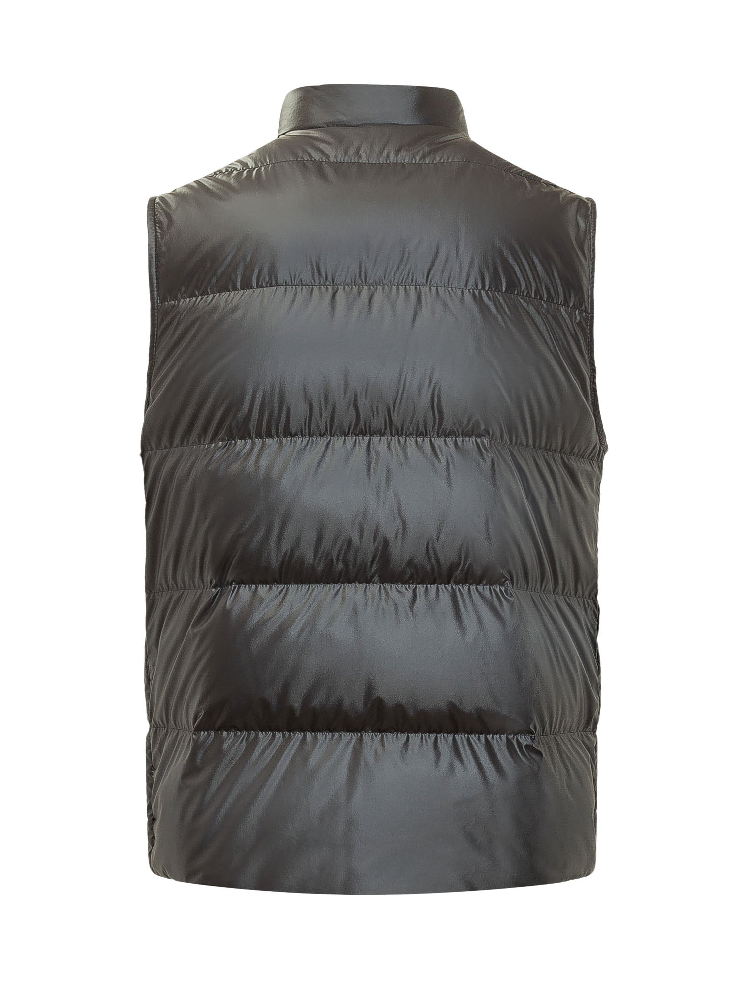 Оригінальна Padded Sleeveless Vest With Buttons Moncler – вид ззаду