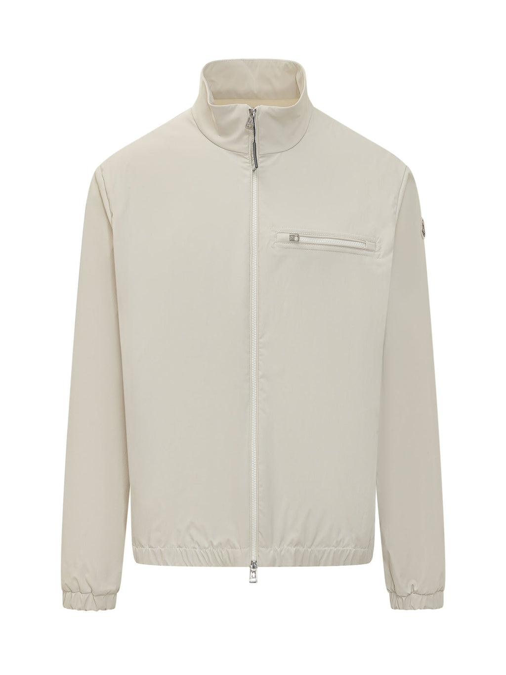 Jacket With High Neck And Zip Closure Moncler – Гарантія оригінальності – боковий вид