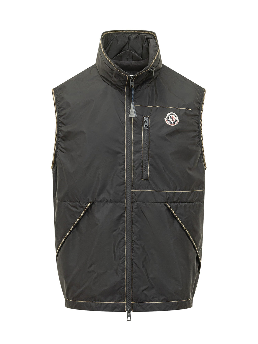 Оригінальна Ansiei Vest With Zip And Chest Pocket Moncler – боковий вид
