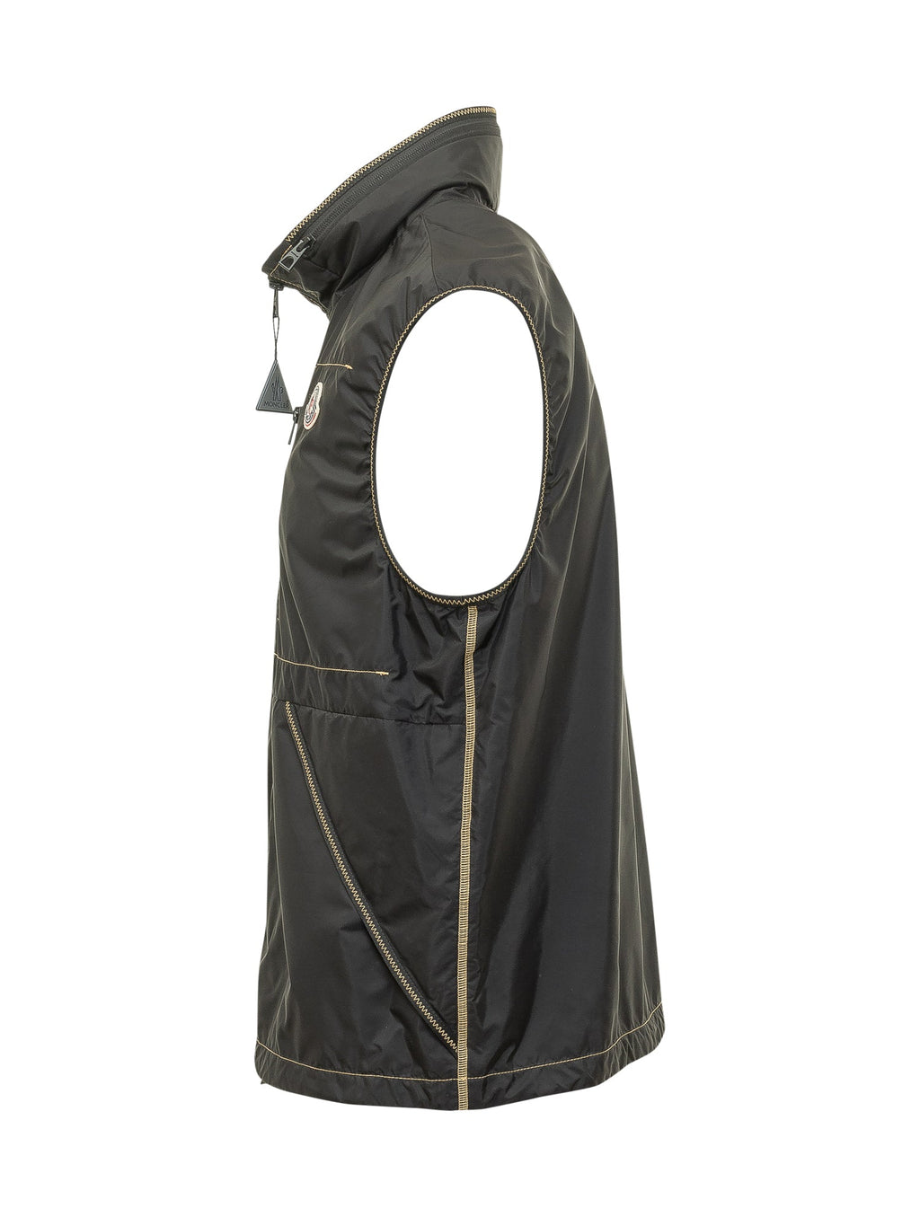 Оригінальна Ansiei Vest With Zip And Chest Pocket Moncler – детальний вид