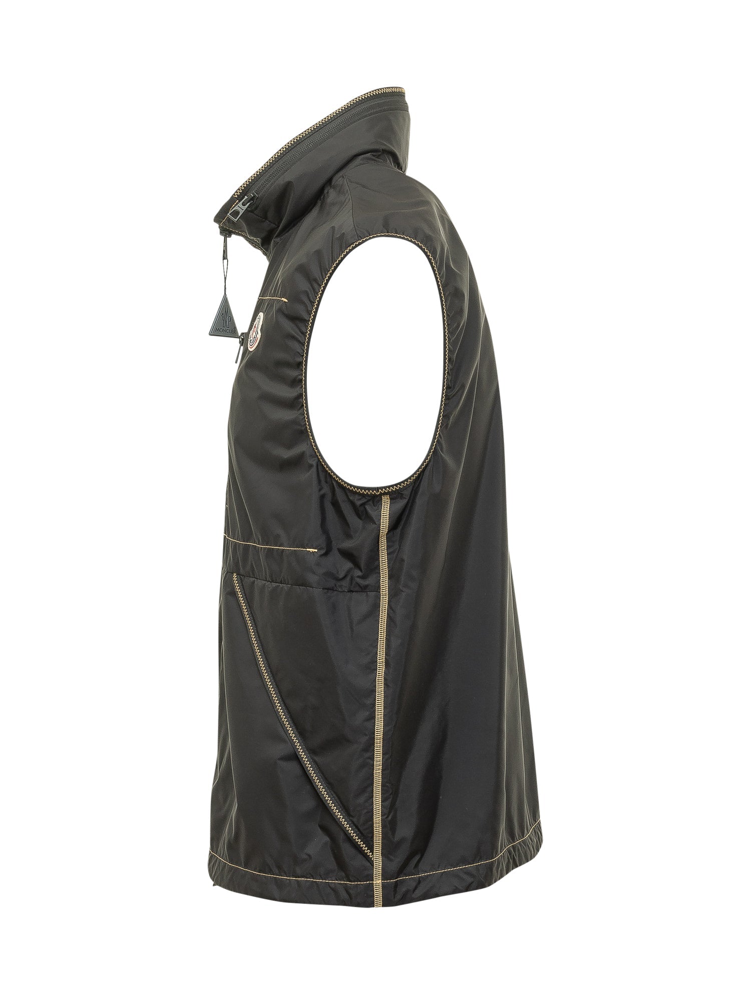 Оригінальна Ansiei Vest With Zip And Chest Pocket Moncler – детальний вид