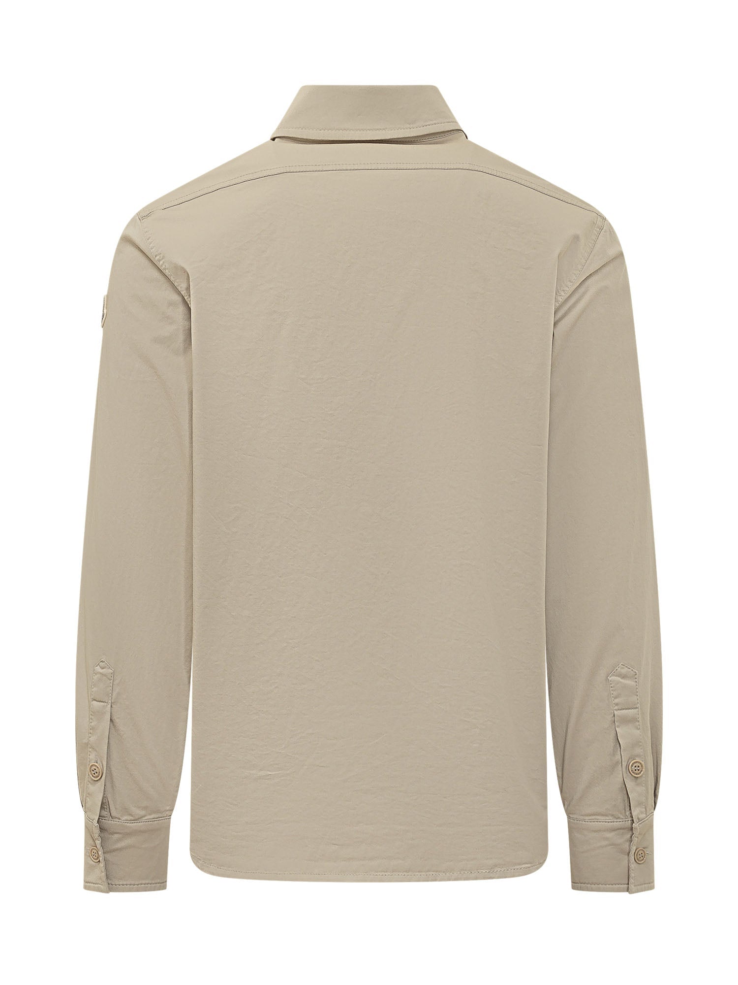 Shirt With Patch Pockets And Buttons Moncler – Гарантія оригінальності – вид ззаду