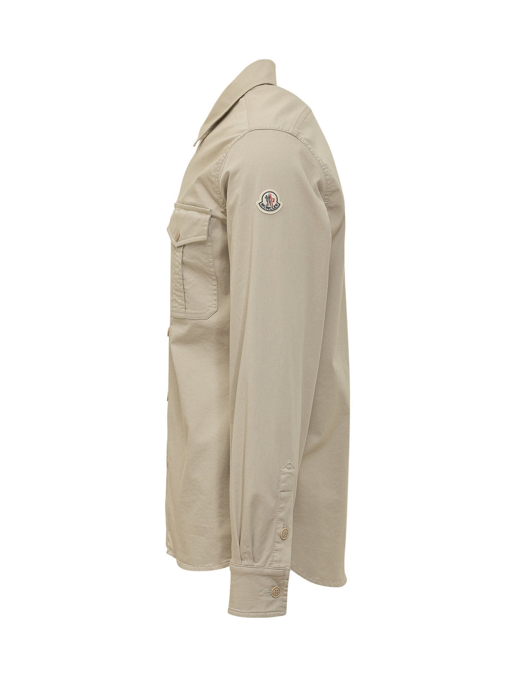 Shirt With Patch Pockets And Buttons Moncler – Гарантія оригінальності – детальний вид