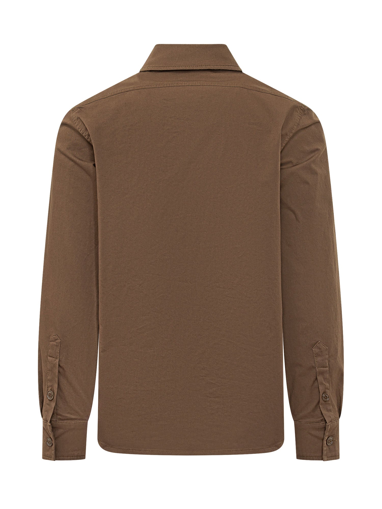 Shirt With Patch Pockets And Buttons Moncler – Гарантія оригінальності – вид ззаду
