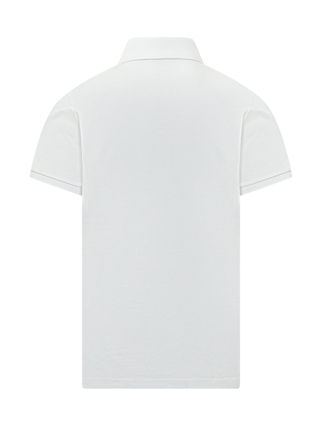 Short Sleeve Polo Shirt With Embroidered Logo Moncler оригінал – Купити в Україні – вид ззаду