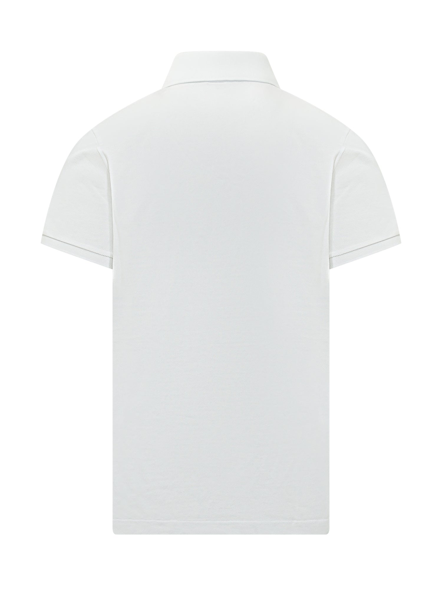 Short Sleeve Polo Shirt With Embroidered Logo Moncler оригінал – Купити в Україні – вид ззаду