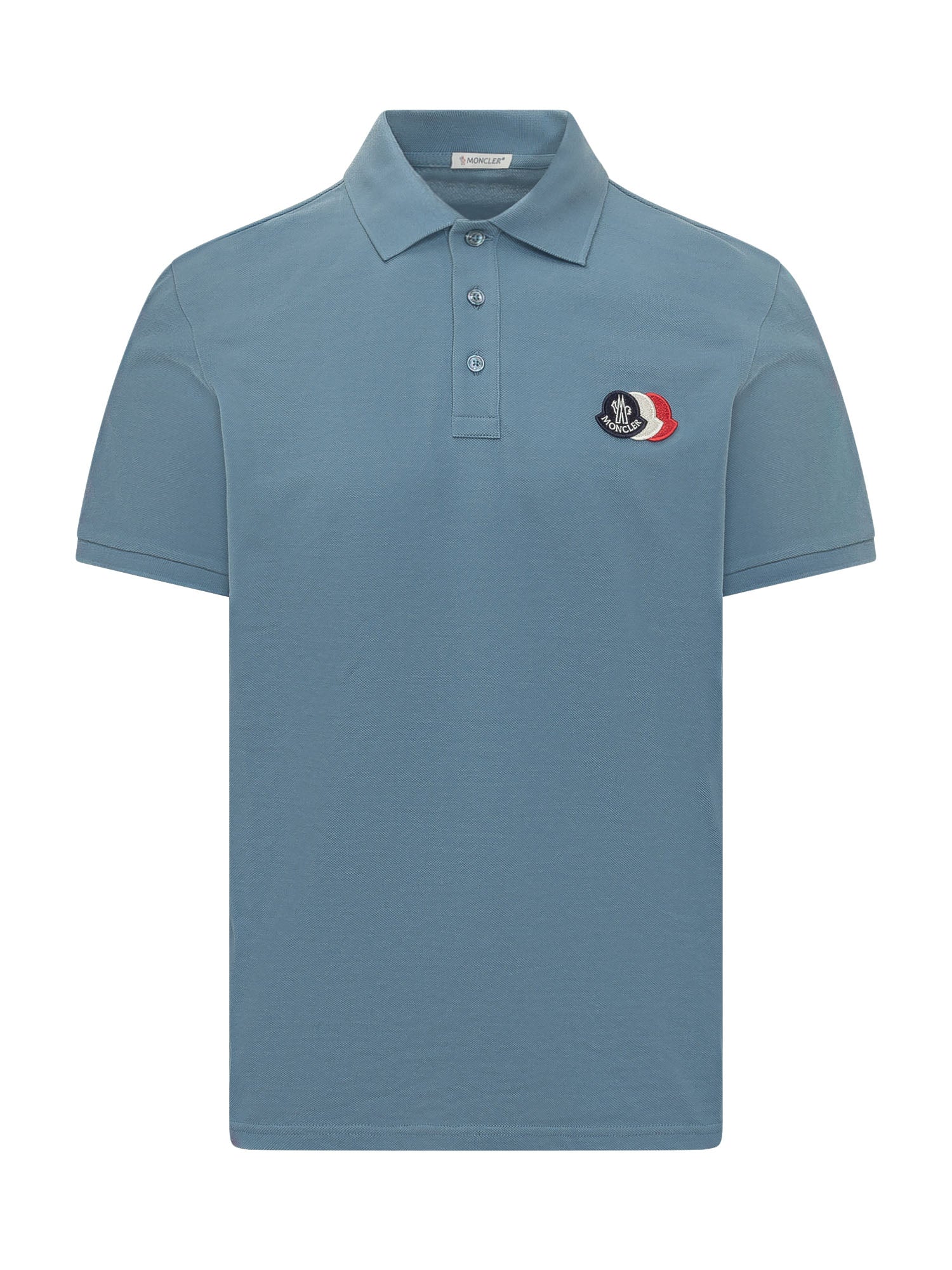 Short Sleeve Polo With Logo Moncler оригінал – Купити в Україні – боковий вид