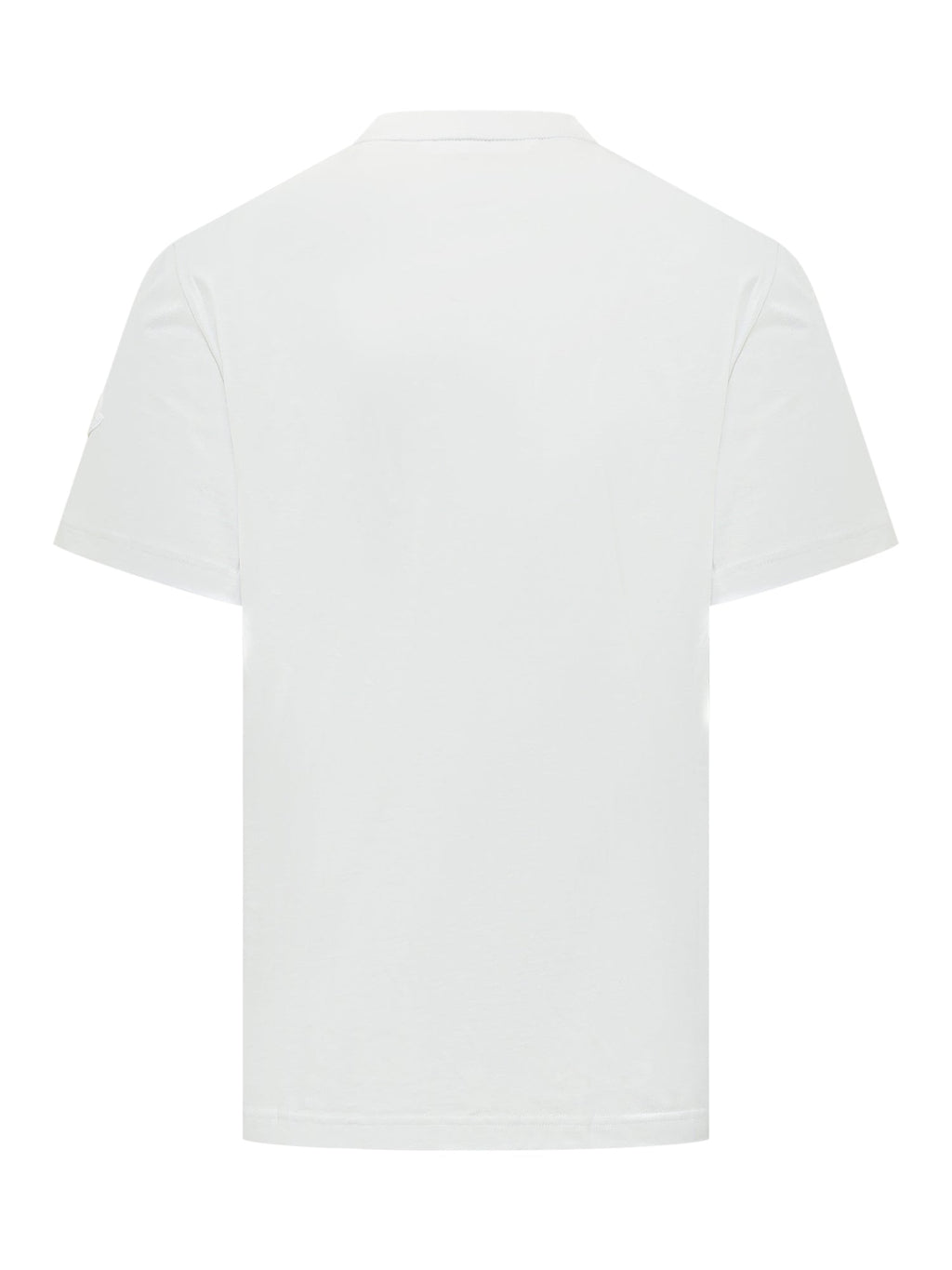 Short Sleeve T-Shirt With Maxi Logo Moncler – Гарантія оригінальності – вид ззаду