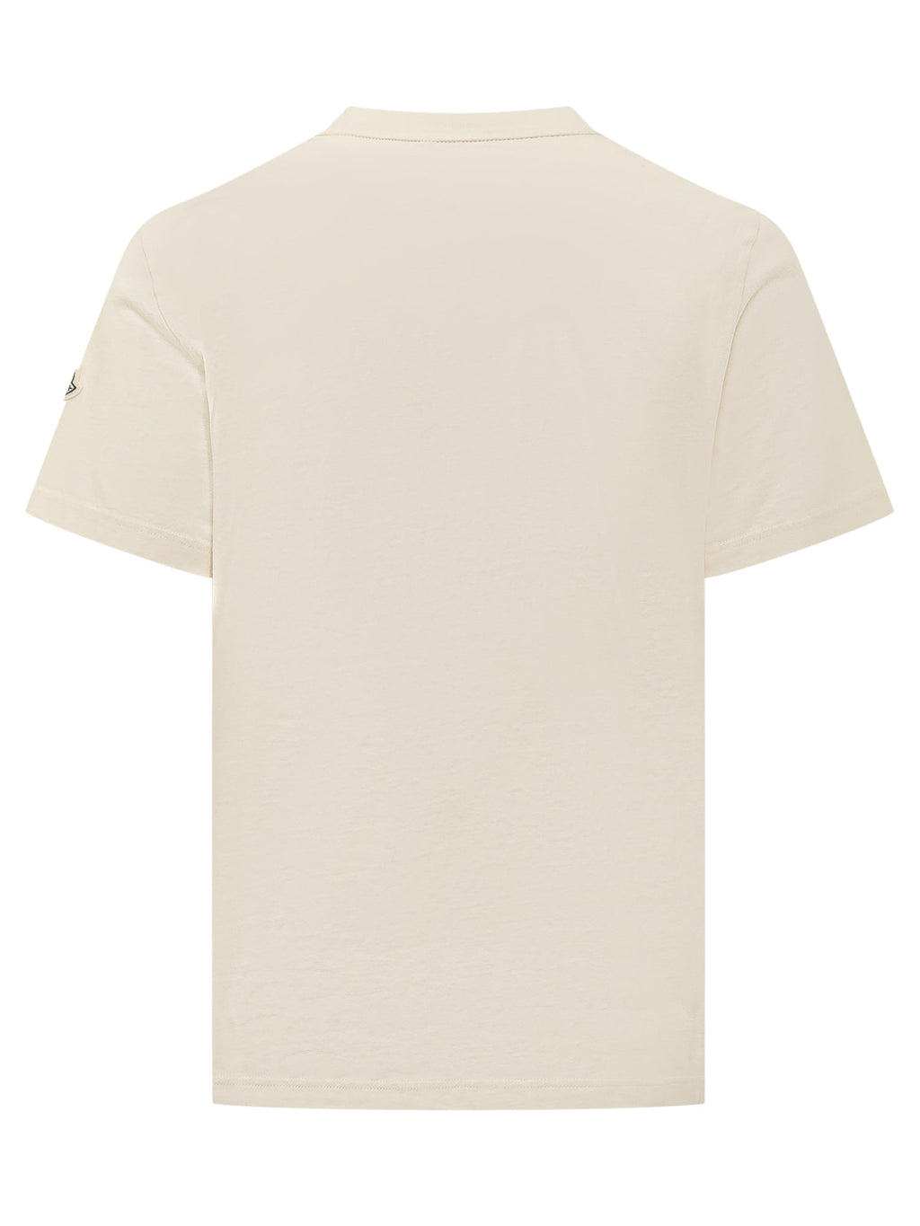 Оригінальна Short Sleeve T-Shirt With Moncler Lettering Logo Moncler – вид ззаду