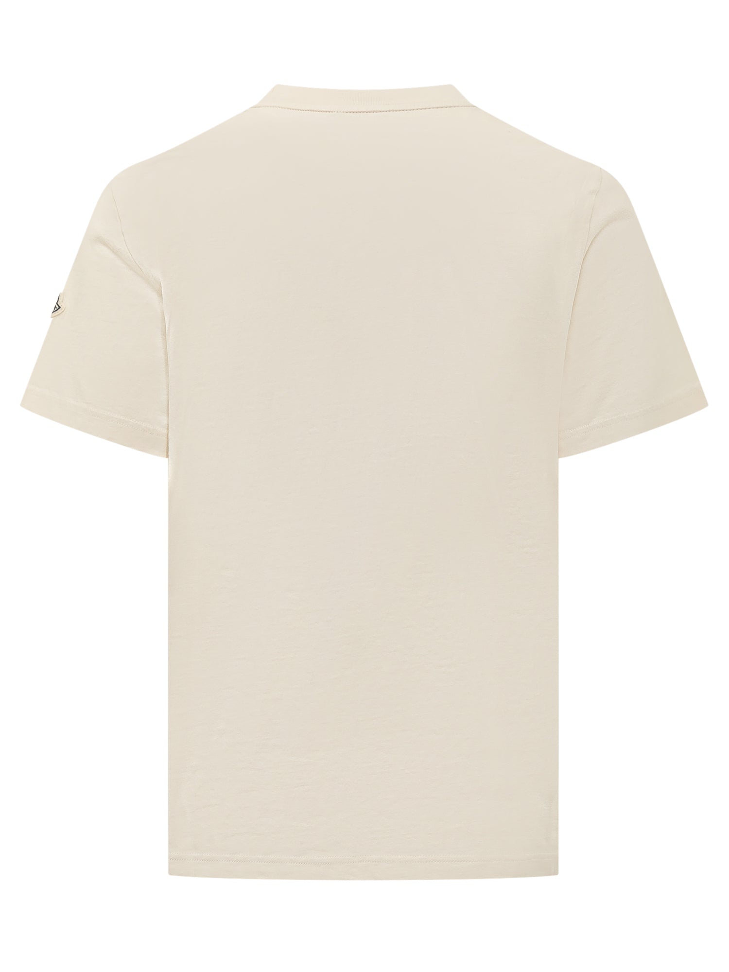 Оригінальна Short Sleeve T-Shirt With Moncler Lettering Logo Moncler – вид ззаду