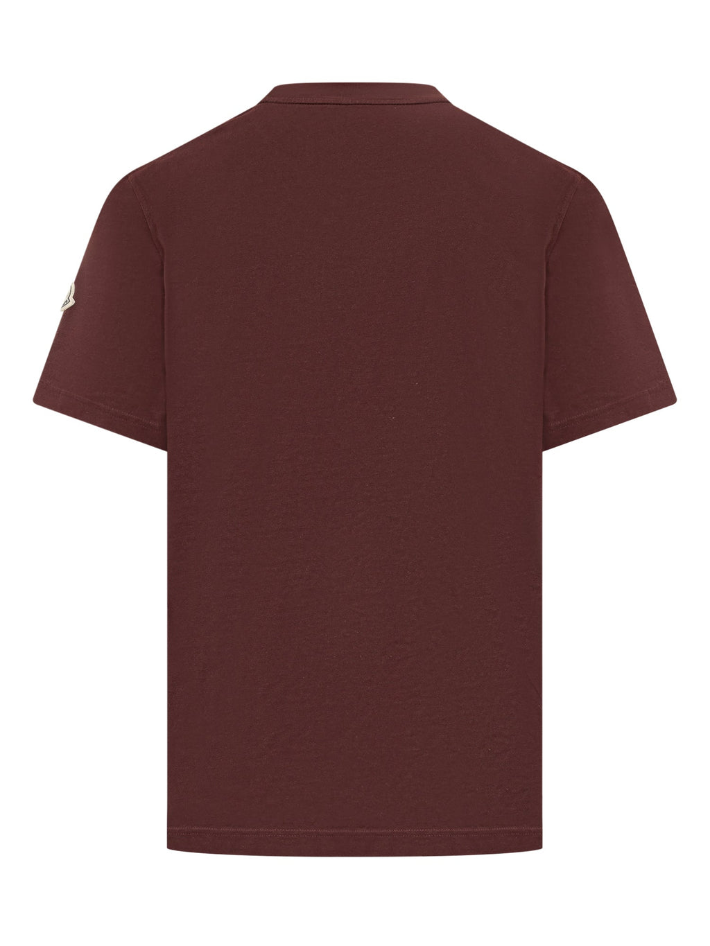 Оригінальна Short Sleeve T-Shirt With Moncler Lettering Logo Moncler – вид ззаду